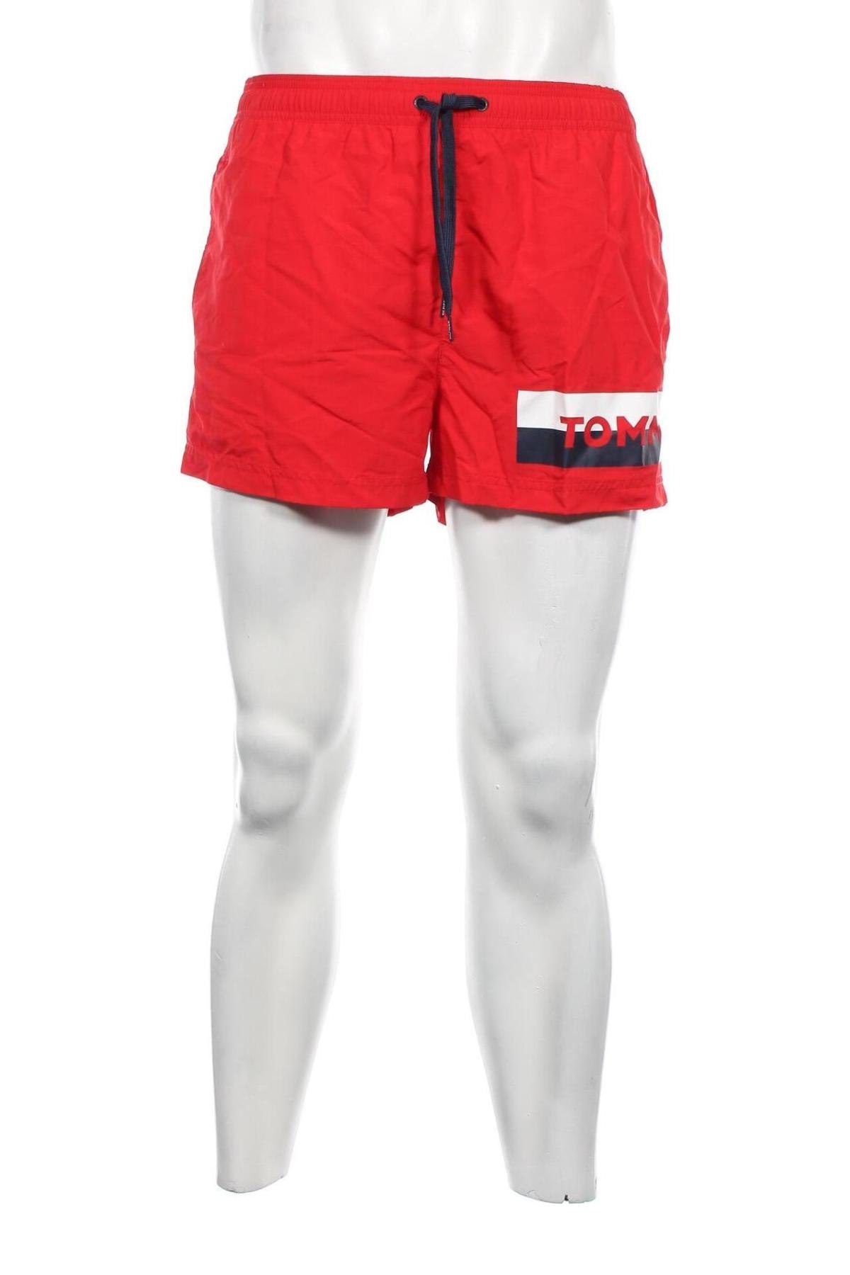 Costume de baie pentru bărbați Tommy Hilfiger, Mărime M, Culoare Roșu, Preț 315,79 Lei