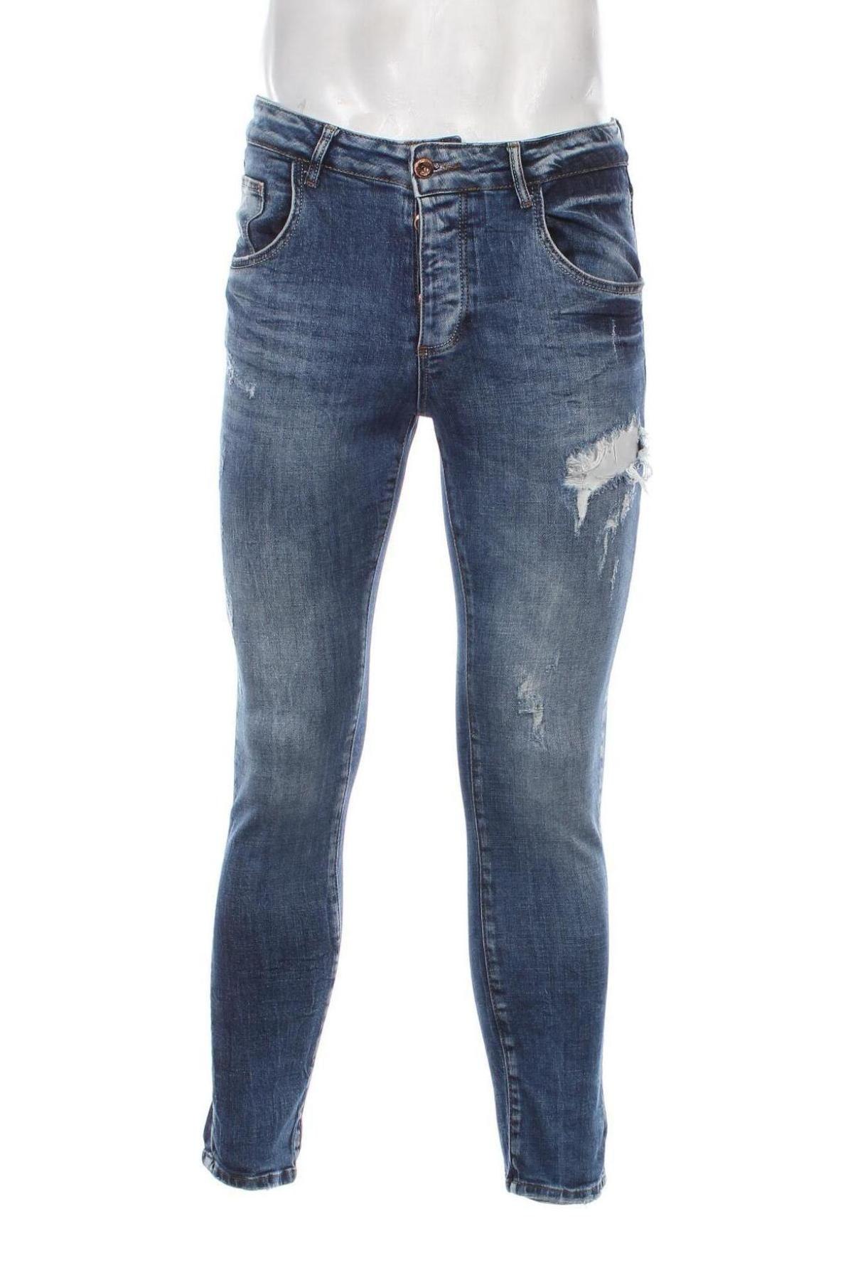 Pánske džínsy , Veľkosť M, Farba Modrá, Cena  5,12 €