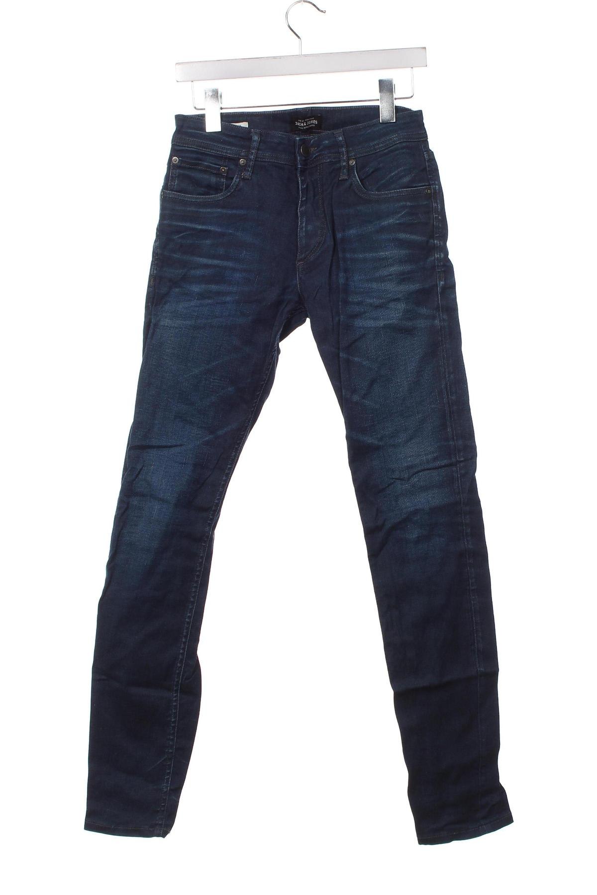 Blugi de bărbați Jack & Jones, Mărime XS, Culoare Albastru, Preț 36,41 Lei