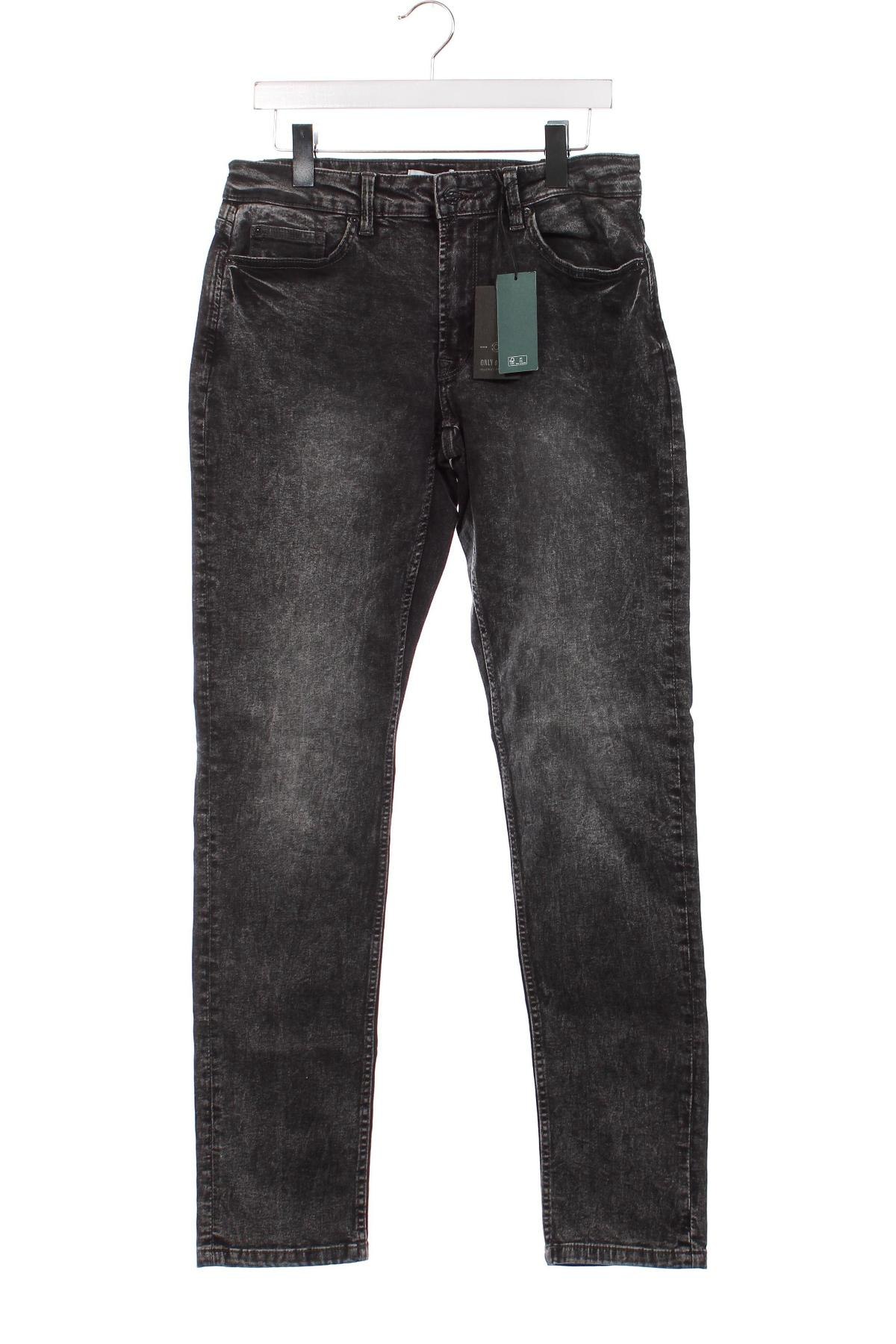 Herren Jeans Only & Sons, Größe S, Farbe Grau, Preis € 10,20
