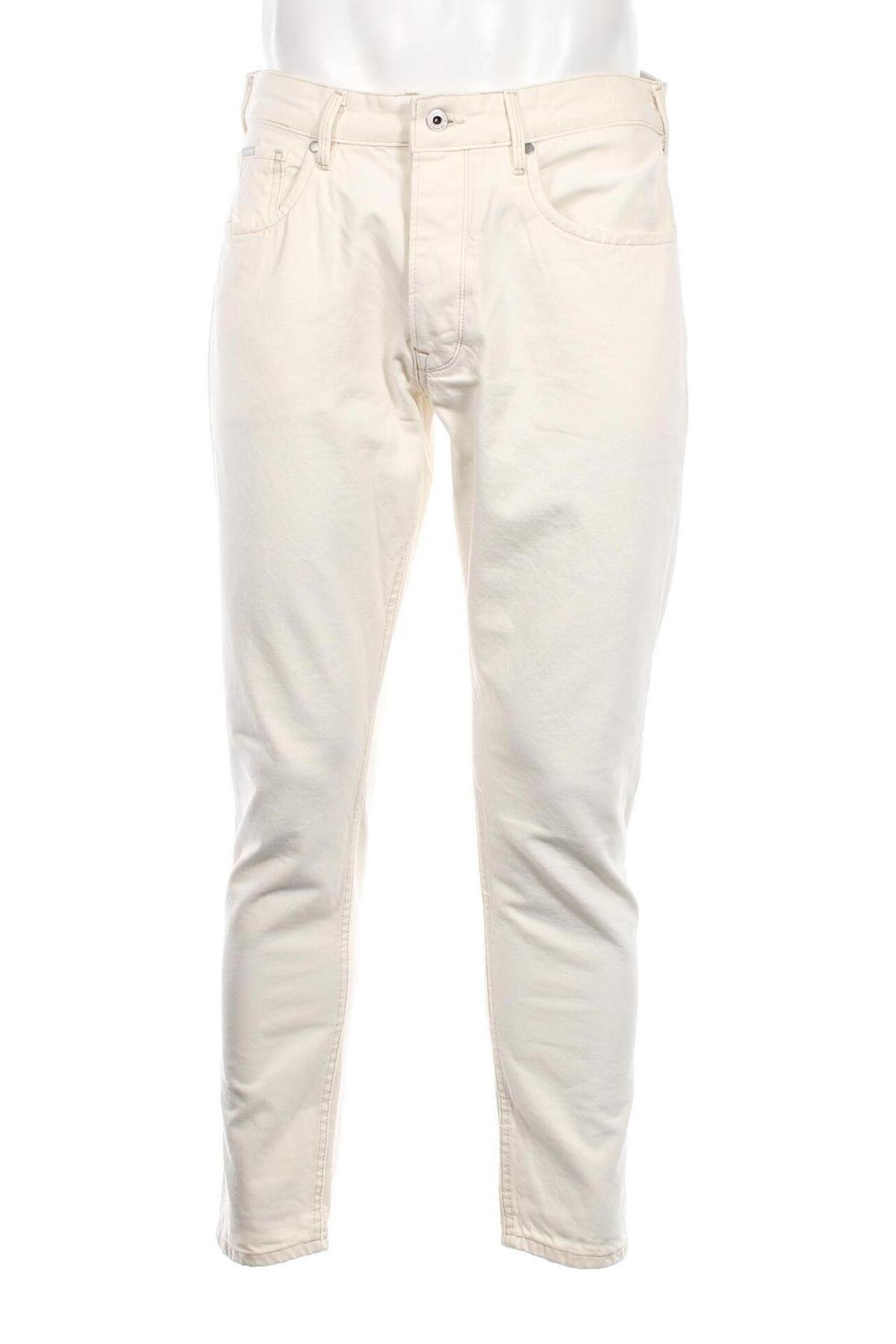Herren Jeans Pepe Jeans, Größe M, Farbe Ecru, Preis € 45,22