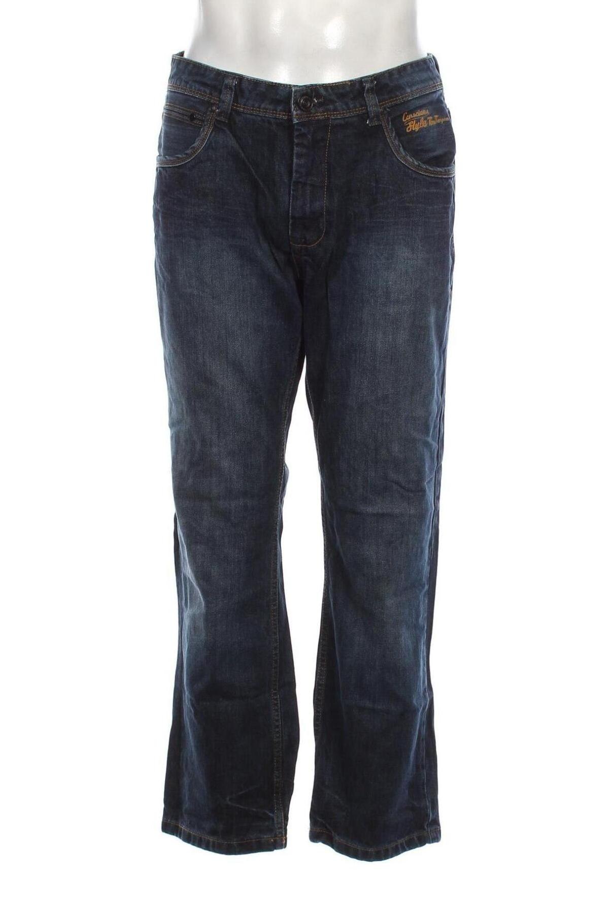 Pánské džíny  Tom Tompson, Velikost L, Barva Modrá, Cena  148,00 Kč