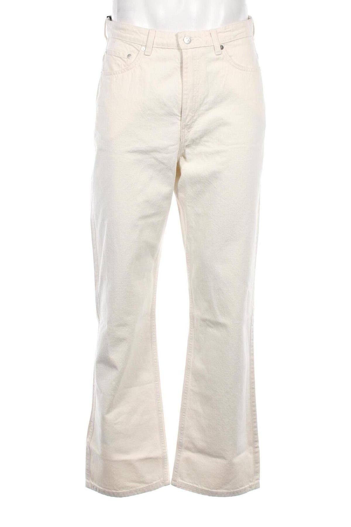 Herren Jeans Weekday, Größe M, Farbe Weiß, Preis € 15,18