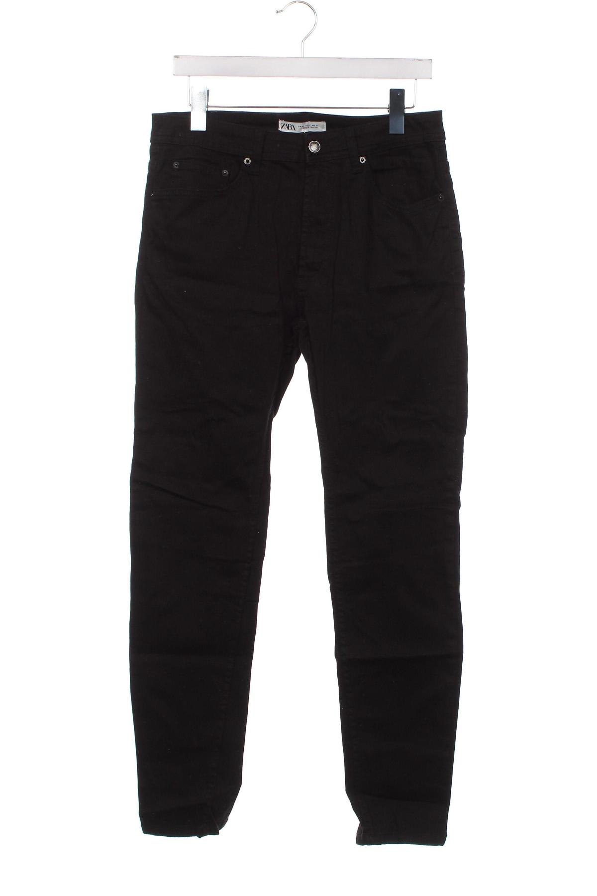 Pánské džíny  Zara, Velikost S, Barva Černá, Cena  430,00 Kč