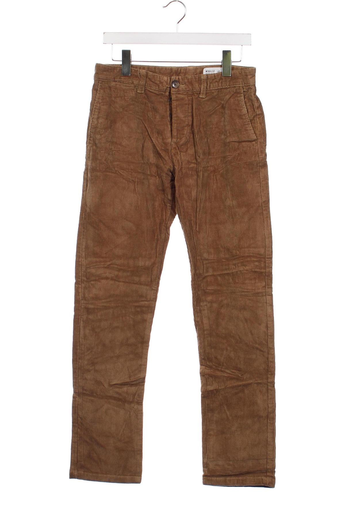 Herren Cordhose Denim Co., Größe S, Farbe Beige, Preis 20,18 €