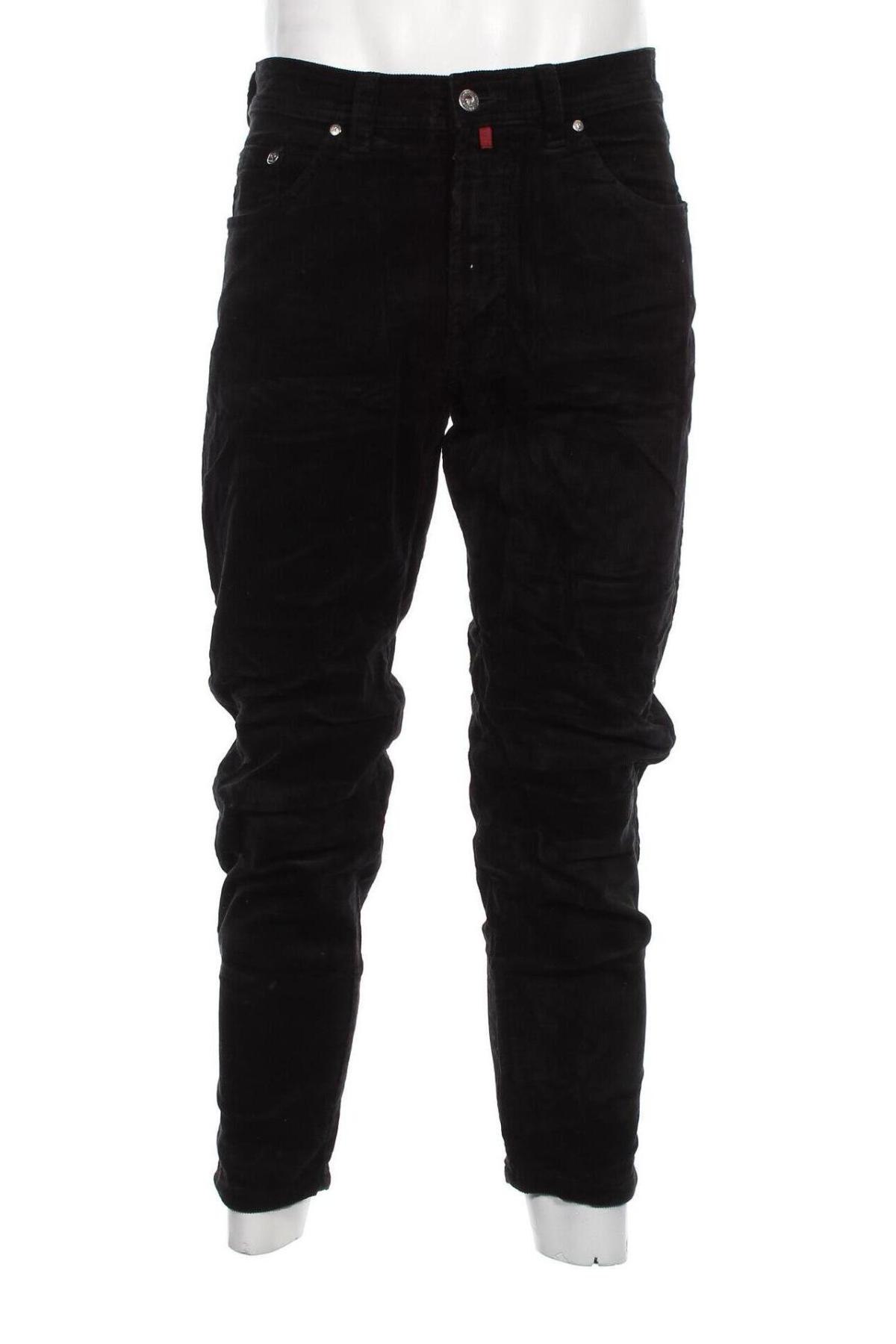 Ανδρικό κοτλέ παντελόνι Pierre Cardin, Μέγεθος M, Χρώμα Μαύρο, Τιμή 11,12 €