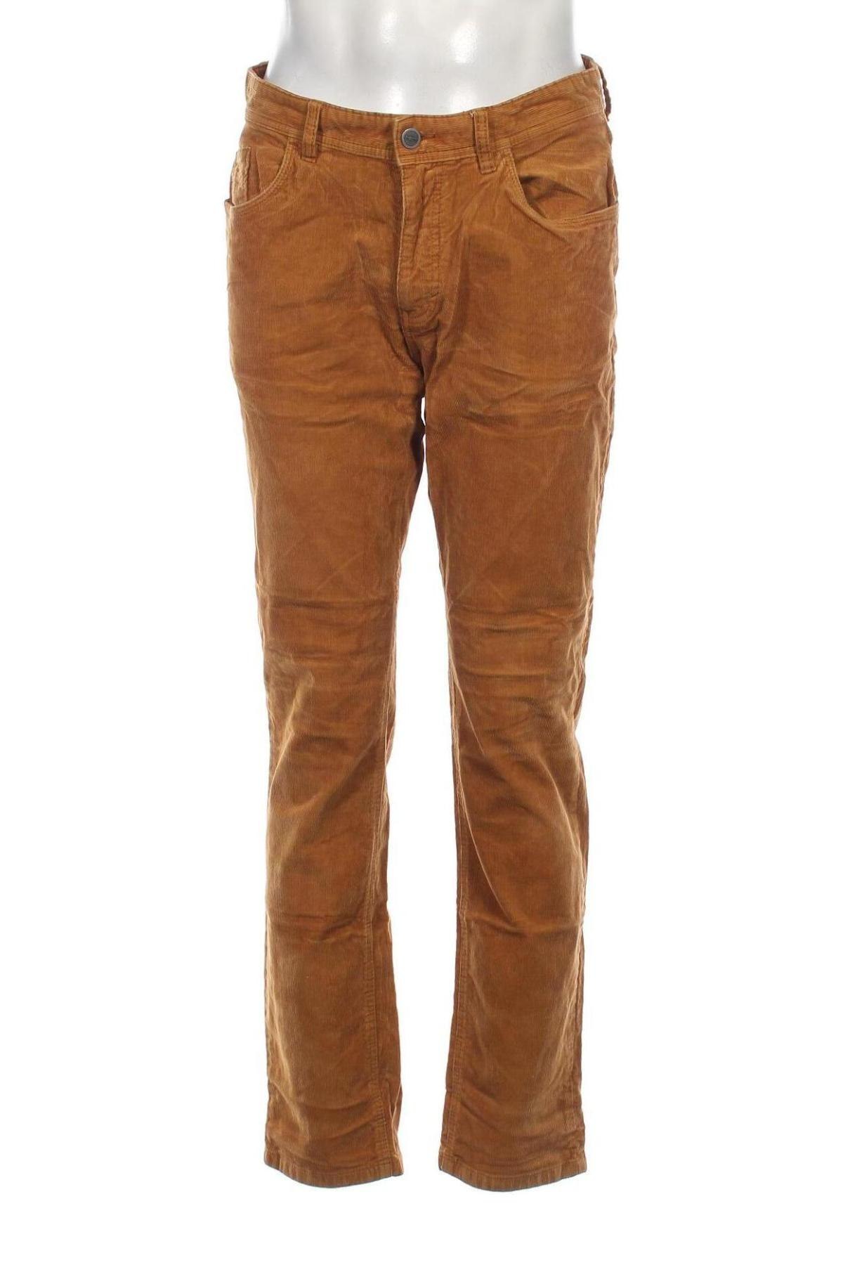 Pantaloni raiați de bărbați Red Point, Mărime M, Culoare Bej, Preț 93,82 Lei