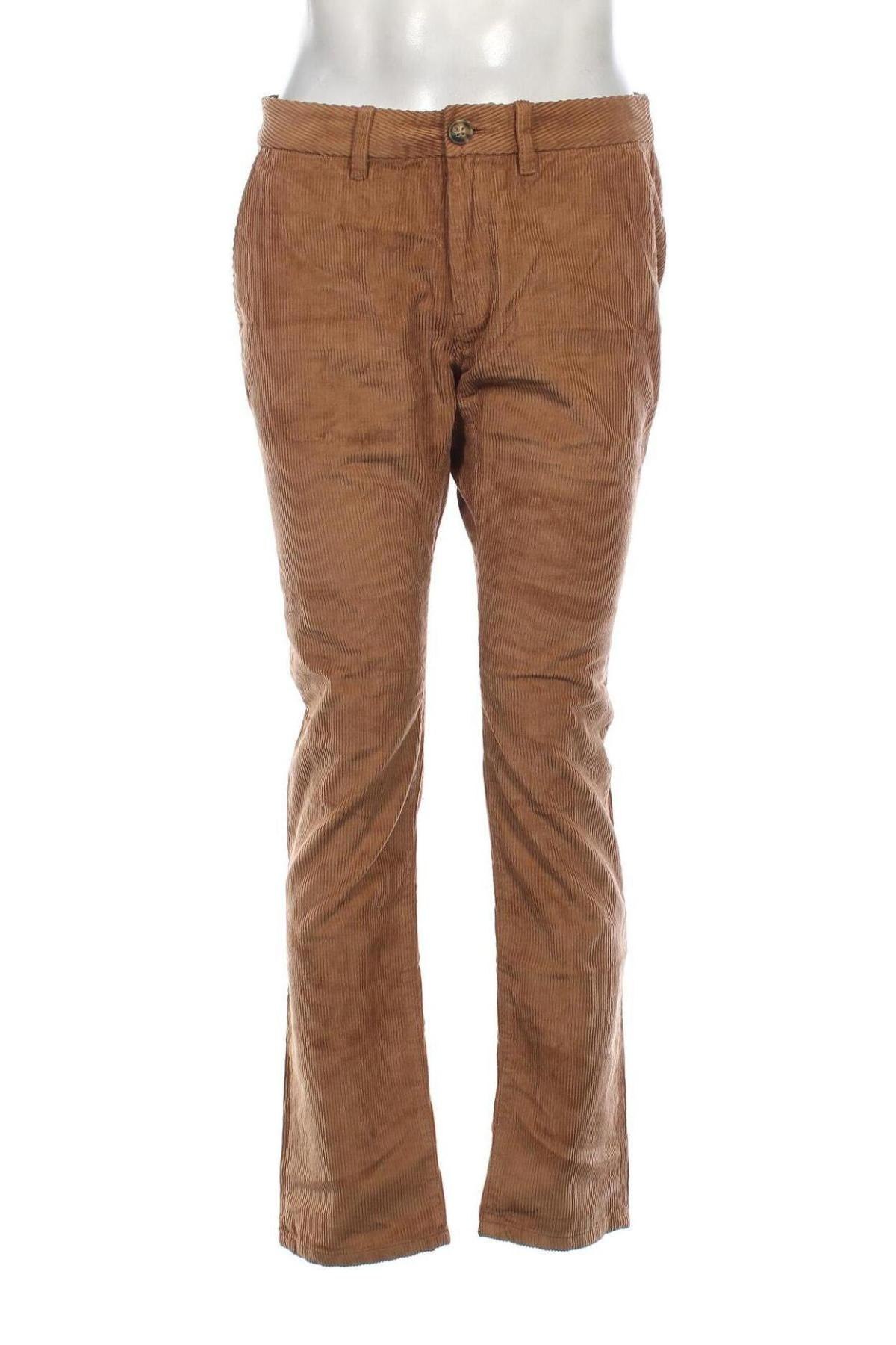 Ανδρικό κοτλέ παντελόνι Tom Tailor, Μέγεθος M, Χρώμα Καφέ, Τιμή 7,10 €