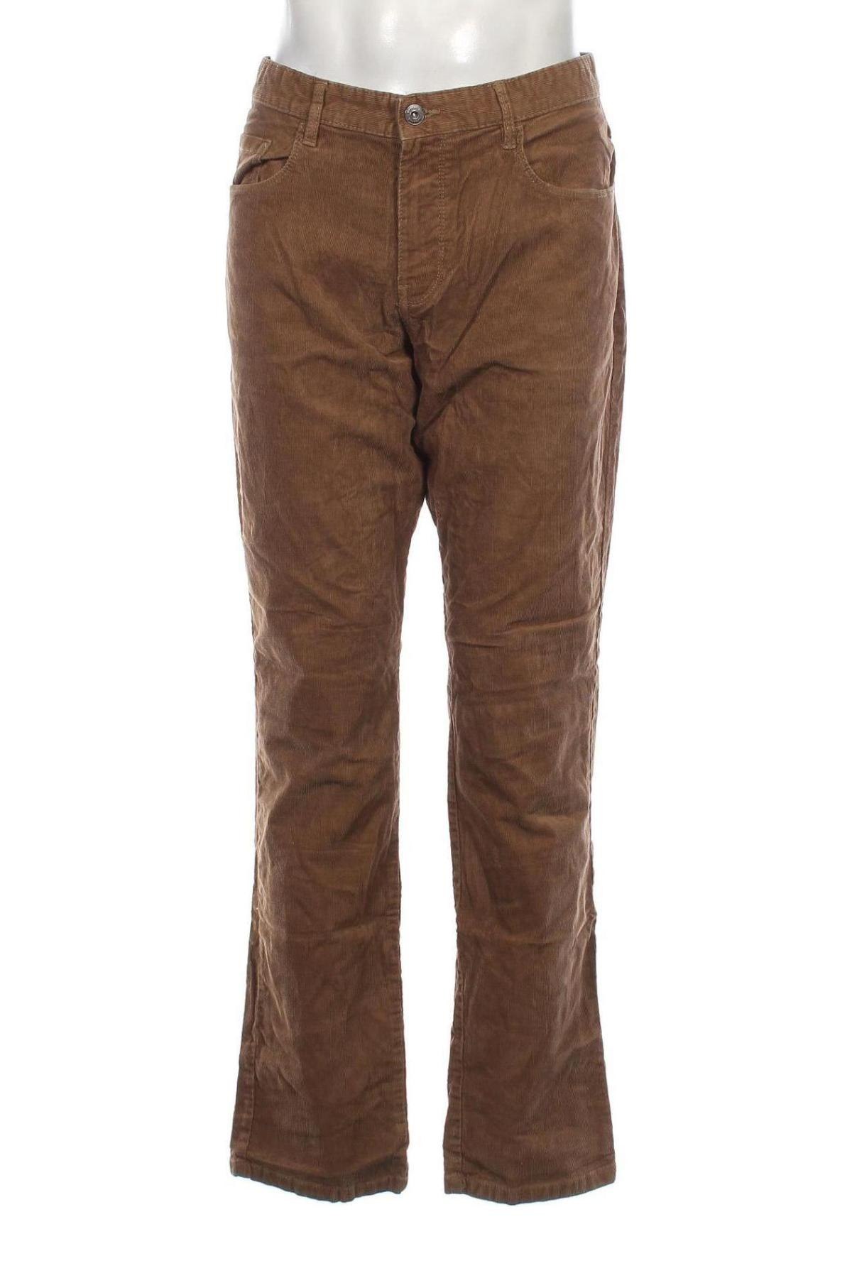 Ανδρικό κοτλέ παντελόνι Tu, Μέγεθος XL, Χρώμα Καφέ, Τιμή 9,69 €