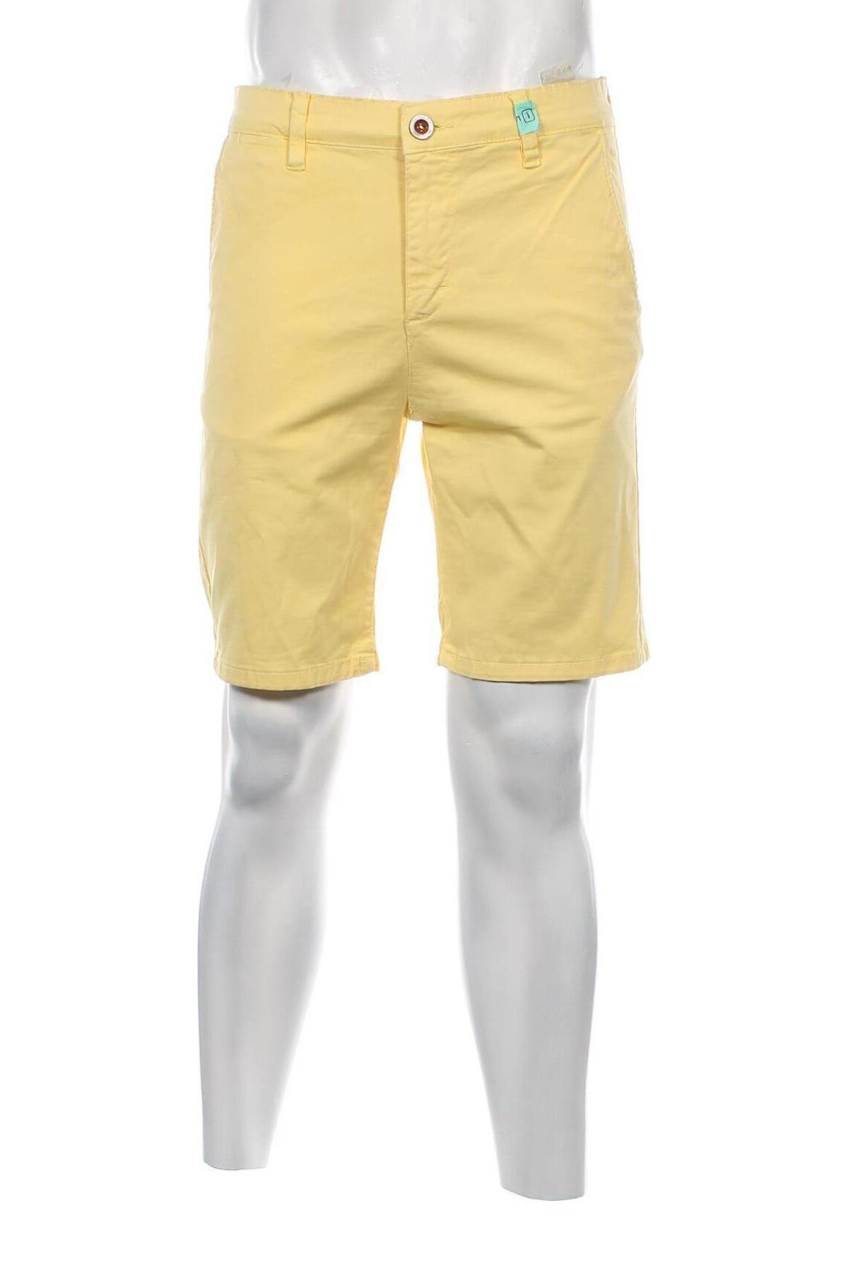 Мъжки къс панталон, Размер M, Цвят Жълт, Цена 25,09 лв.