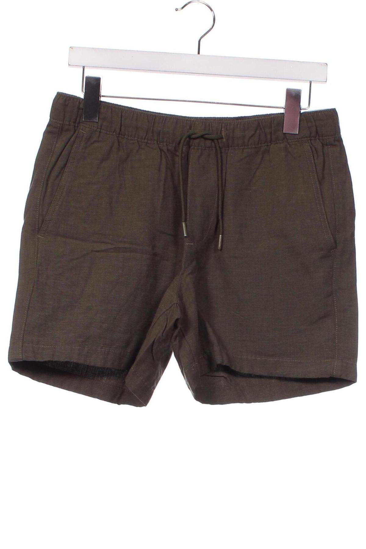 Мъжки къс панталон Abercrombie & Fitch, Размер S, Цвят Зелен, Цена 43,71 лв.
