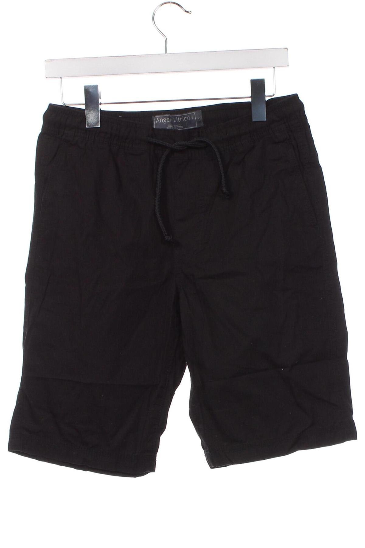 Мъжки къс панталон Angelo Litrico, Размер S, Цвят Черен, Цена 13,50 лв.