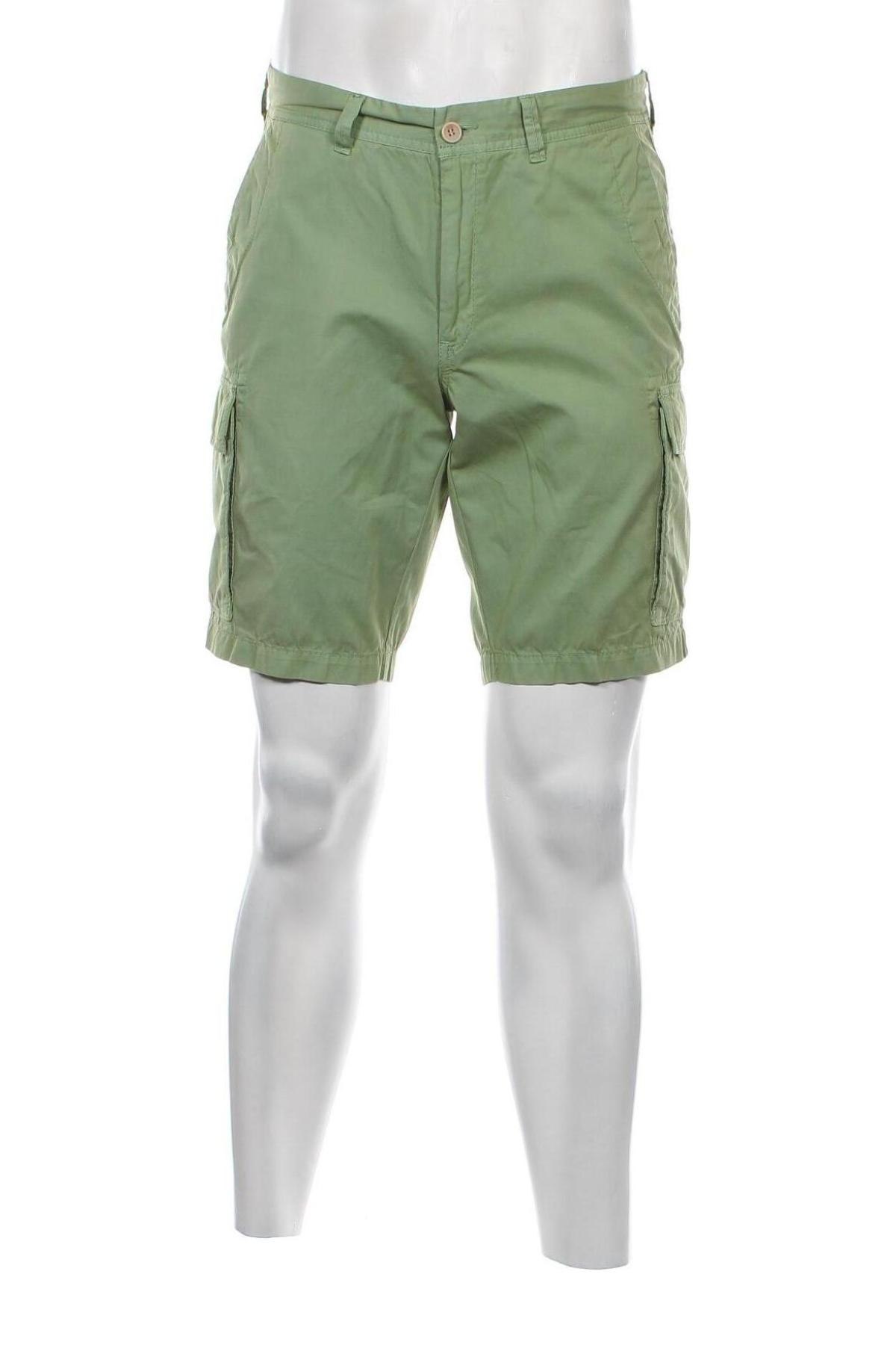 Мъжки къс панталон Brax, Размер M, Цвят Зелен, Цена 58,32 лв.
