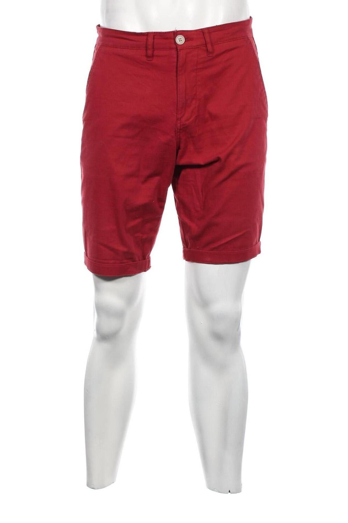 Мъжки къс панталон Celio, Размер M, Цвят Червен, Цена 24,96 лв.