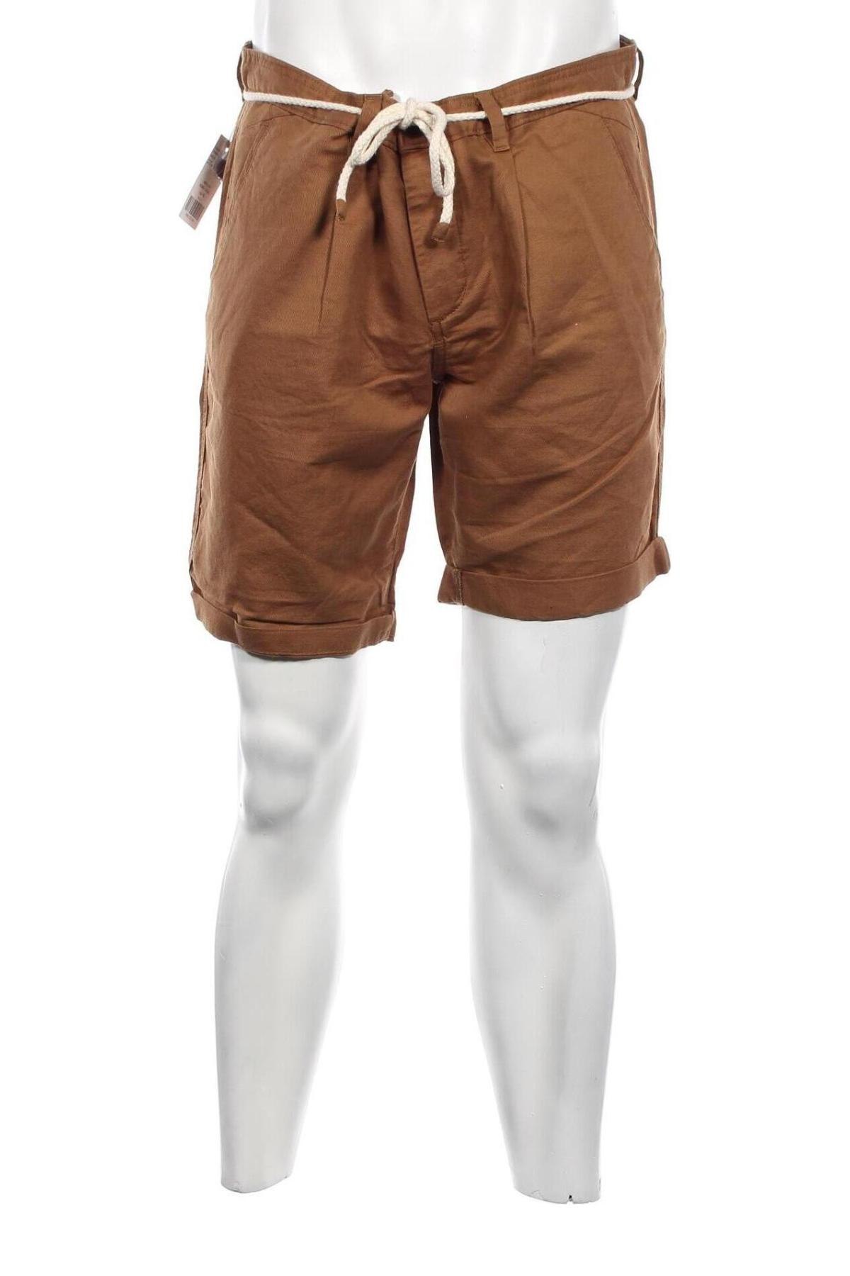 Мъжки къс панталон Devred 1902, Размер L, Цвят Кафяв, Цена 18,00 лв.