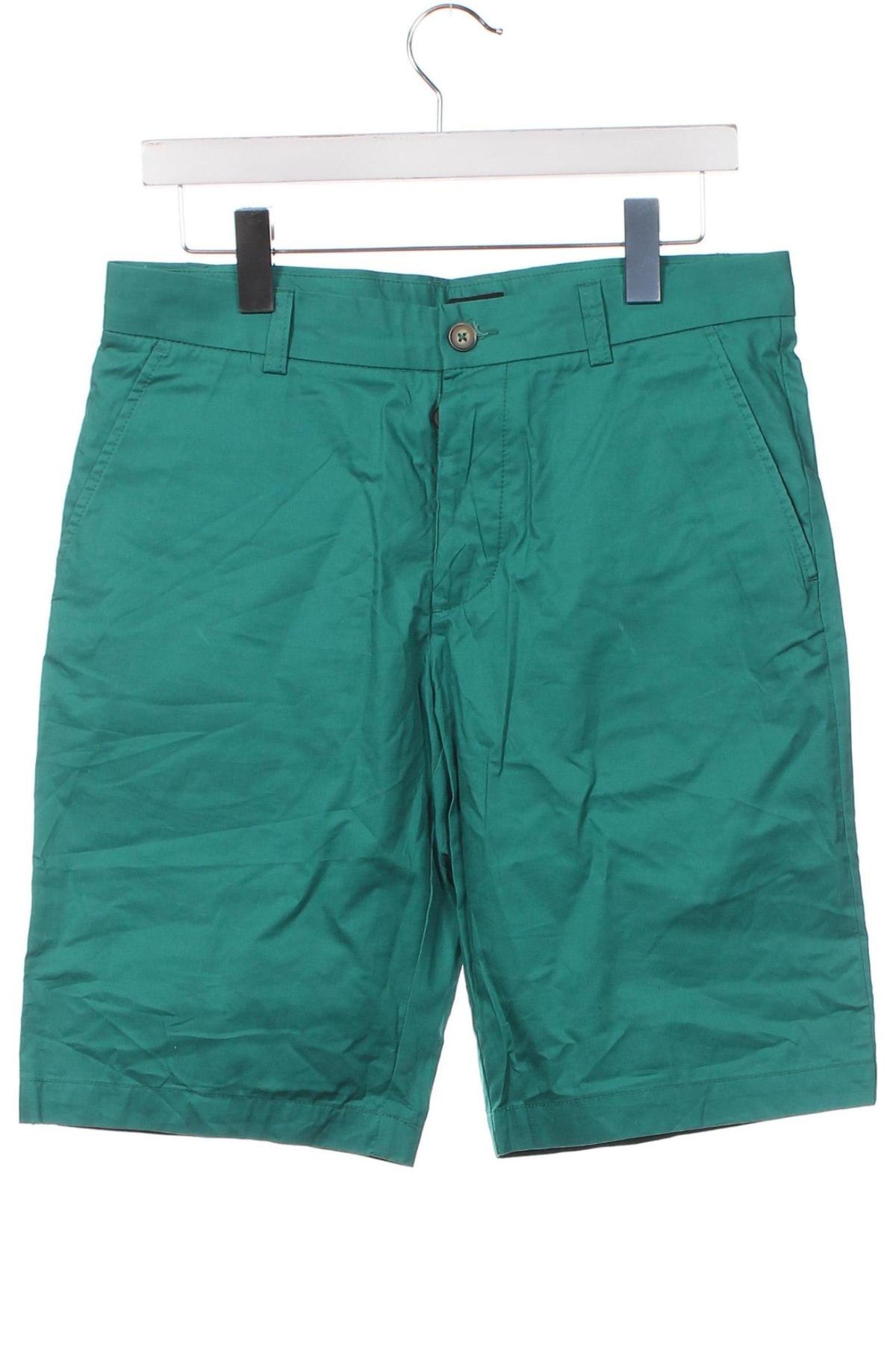 Ανδρικό κοντό παντελόνι H&M, Μέγεθος S, Χρώμα Πράσινο, Τιμή 15,46 €