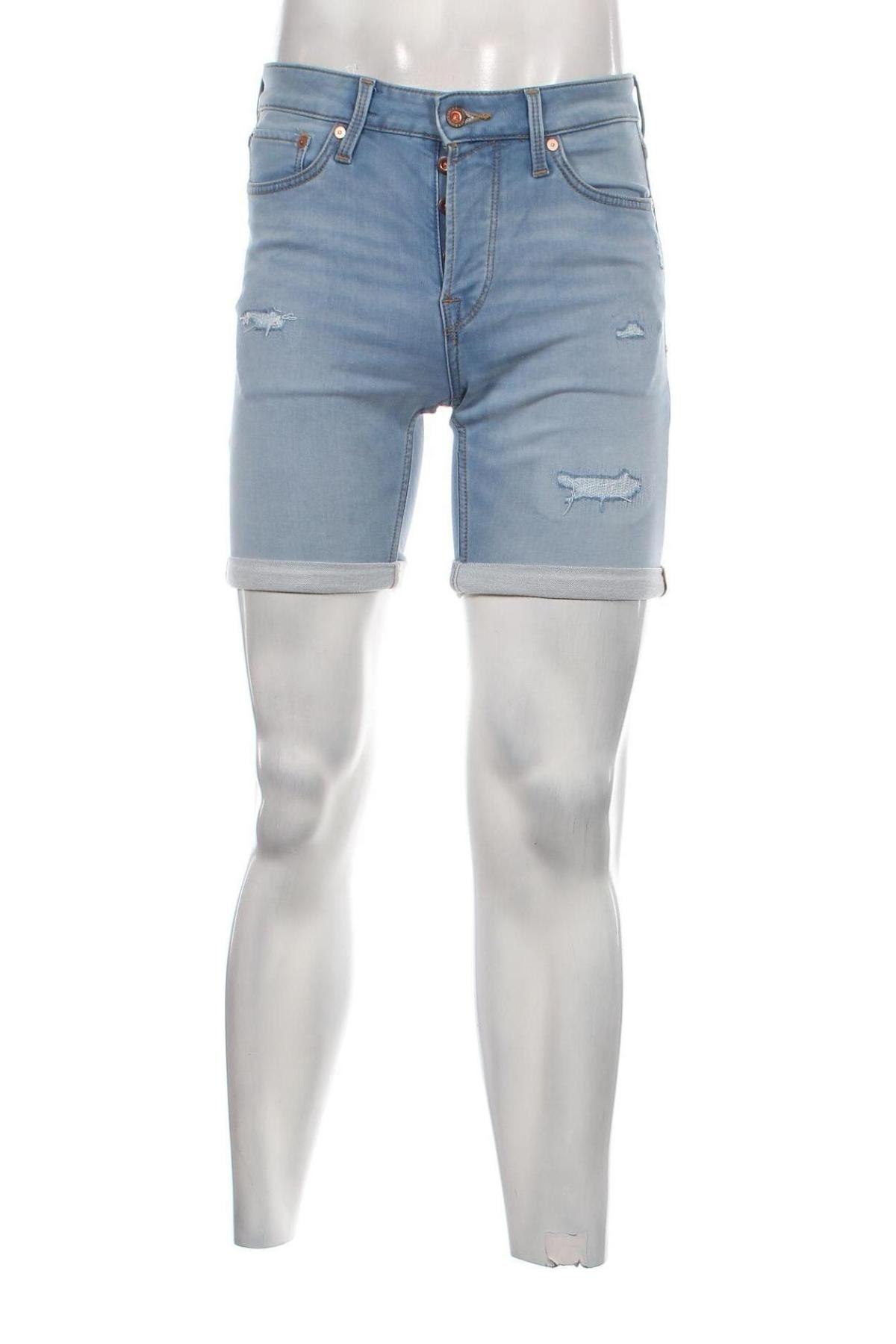Pantaloni scurți de bărbați Jack & Jones, Mărime XS, Culoare Albastru, Preț 81,58 Lei