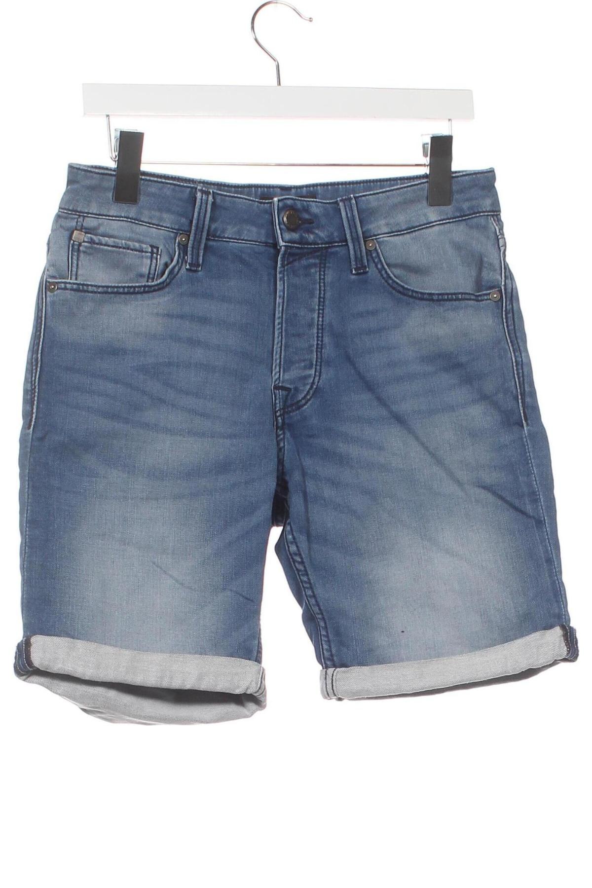 Pantaloni scurți de bărbați Jack & Jones, Mărime S, Culoare Albastru, Preț 88,82 Lei
