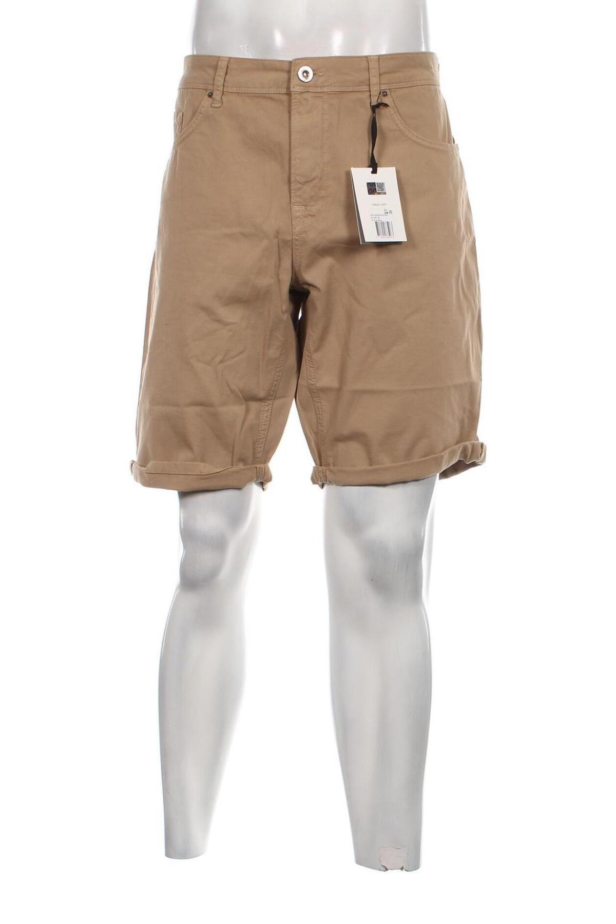 Pantaloni scurți de bărbați Mexx, Mărime XL, Culoare Bej, Preț 203,95 Lei