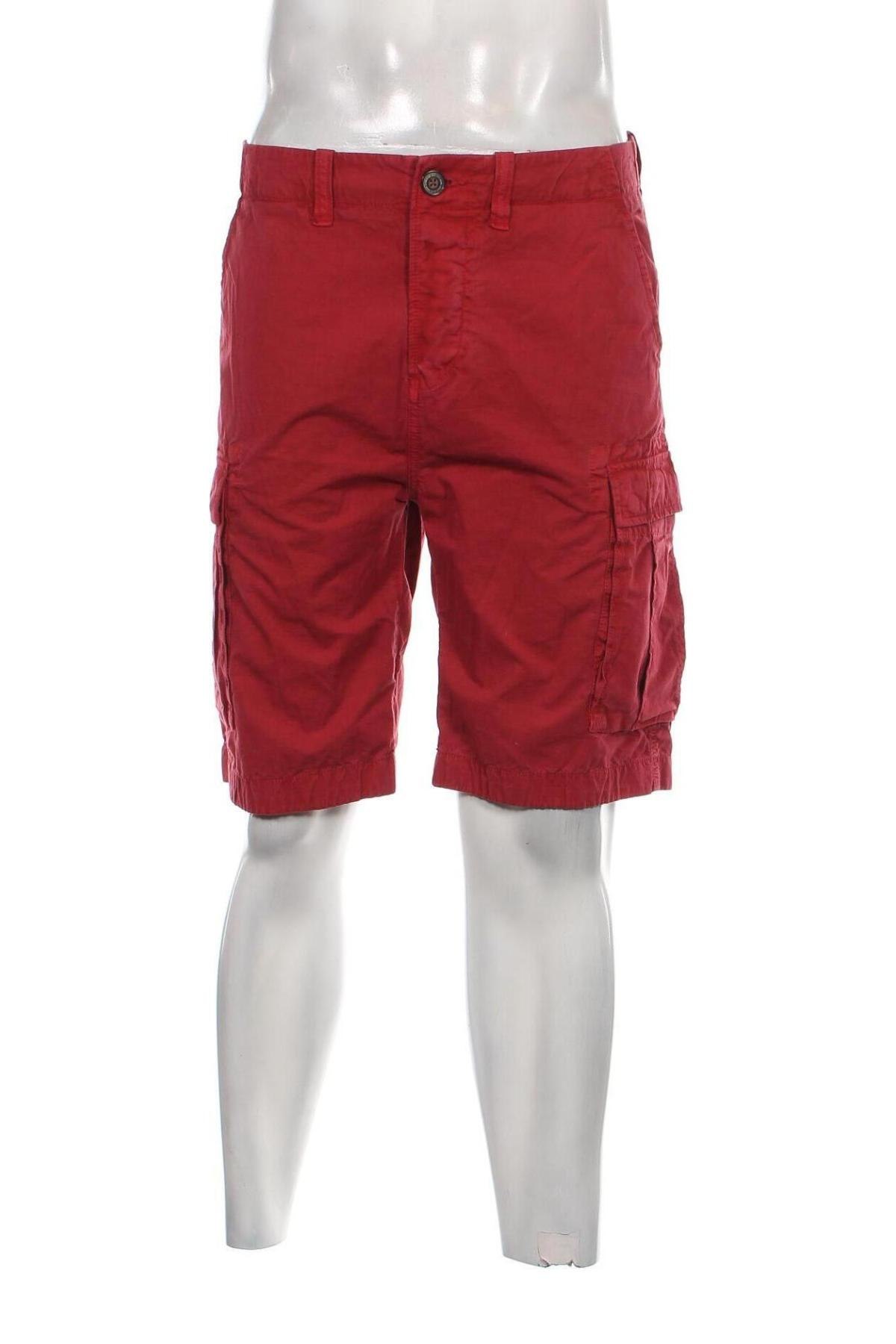 Pantaloni scurți de bărbați Pepe Jeans, Mărime L, Culoare Roșu, Preț 305,92 Lei