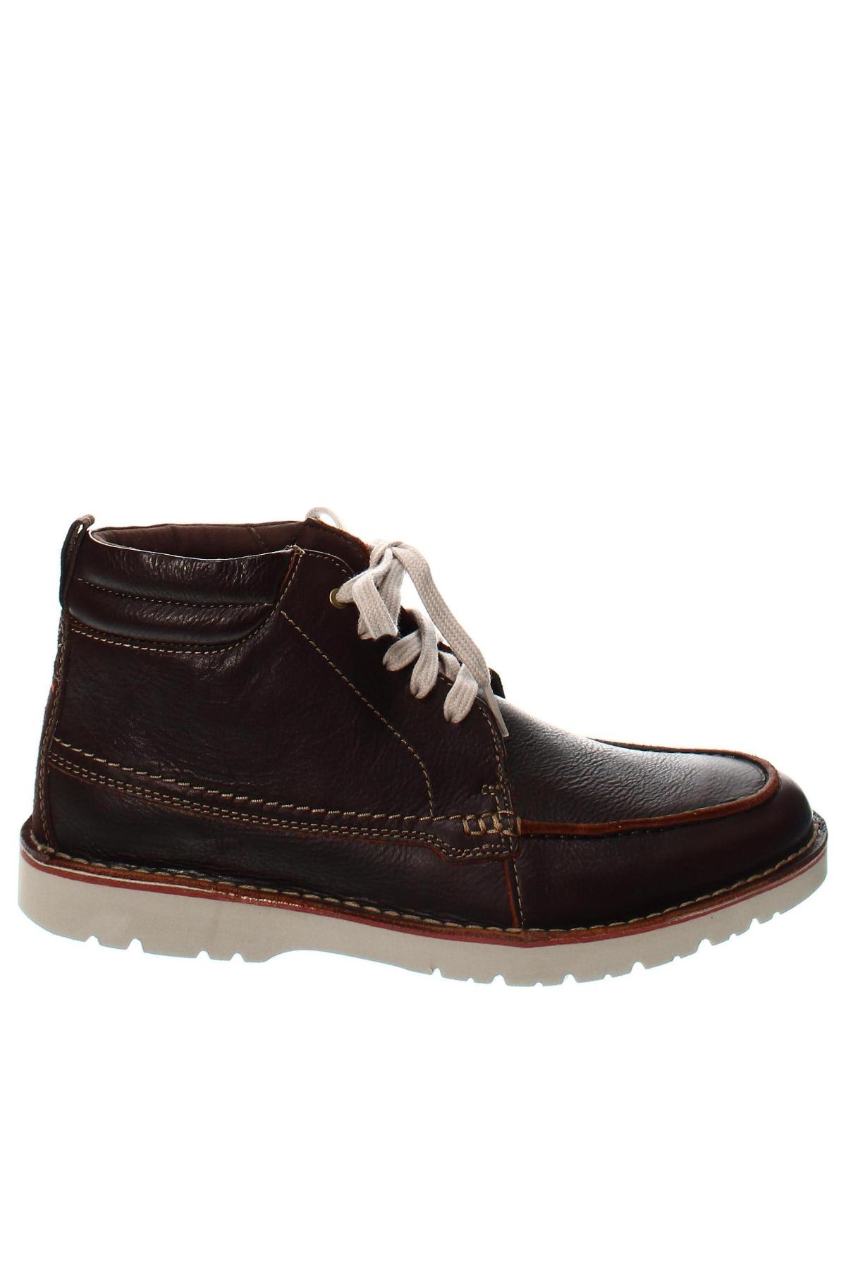 Мъжки обувки Clarks, Размер 42, Цвят Кафяв, Цена 85,02 лв.