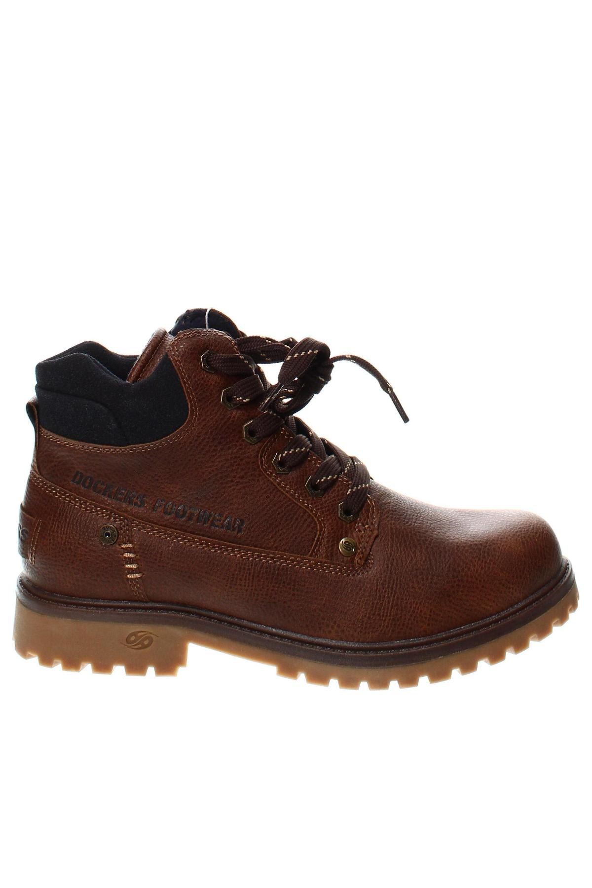 Мъжки обувки Dockers by Gerli, Размер 43, Цвят Кафяв, Цена 50,84 лв.