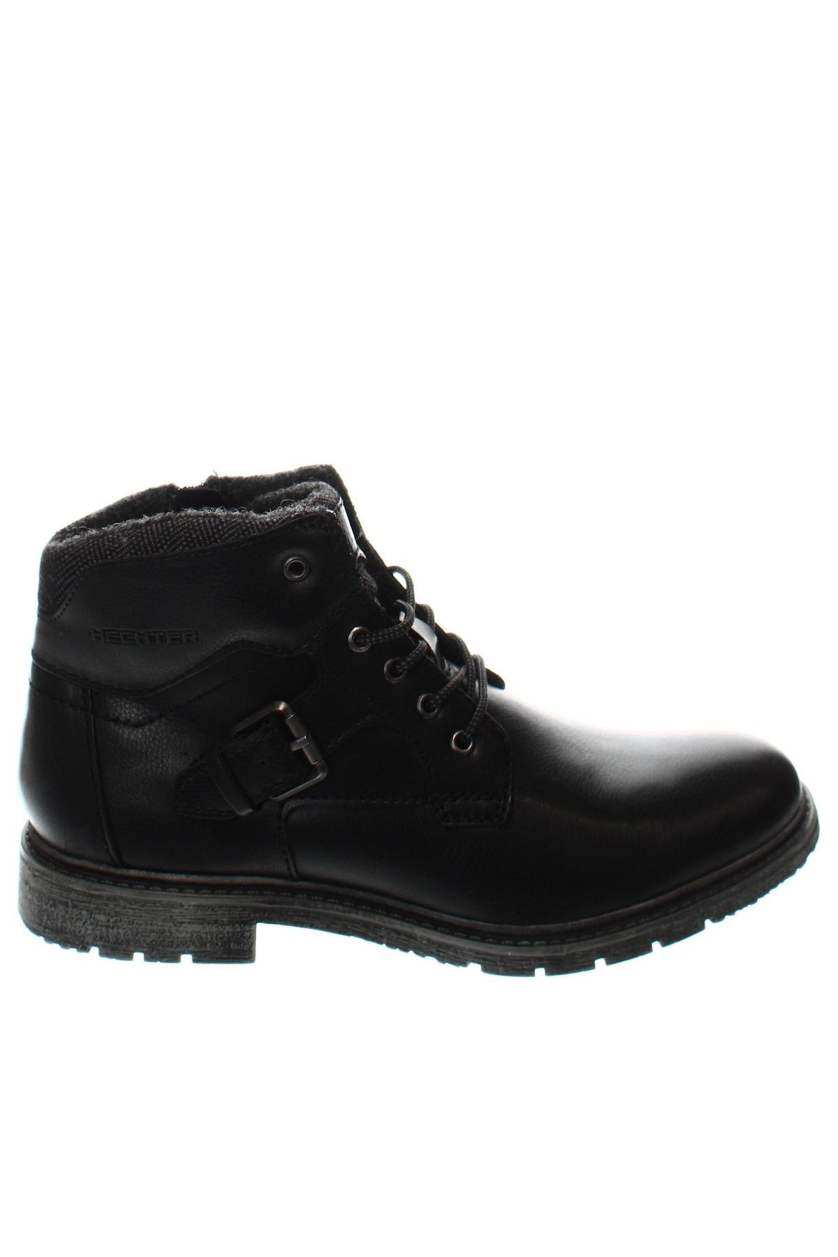Мъжки обувки Hechter, Размер 44, Цвят Черен, Цена 60,84 лв.