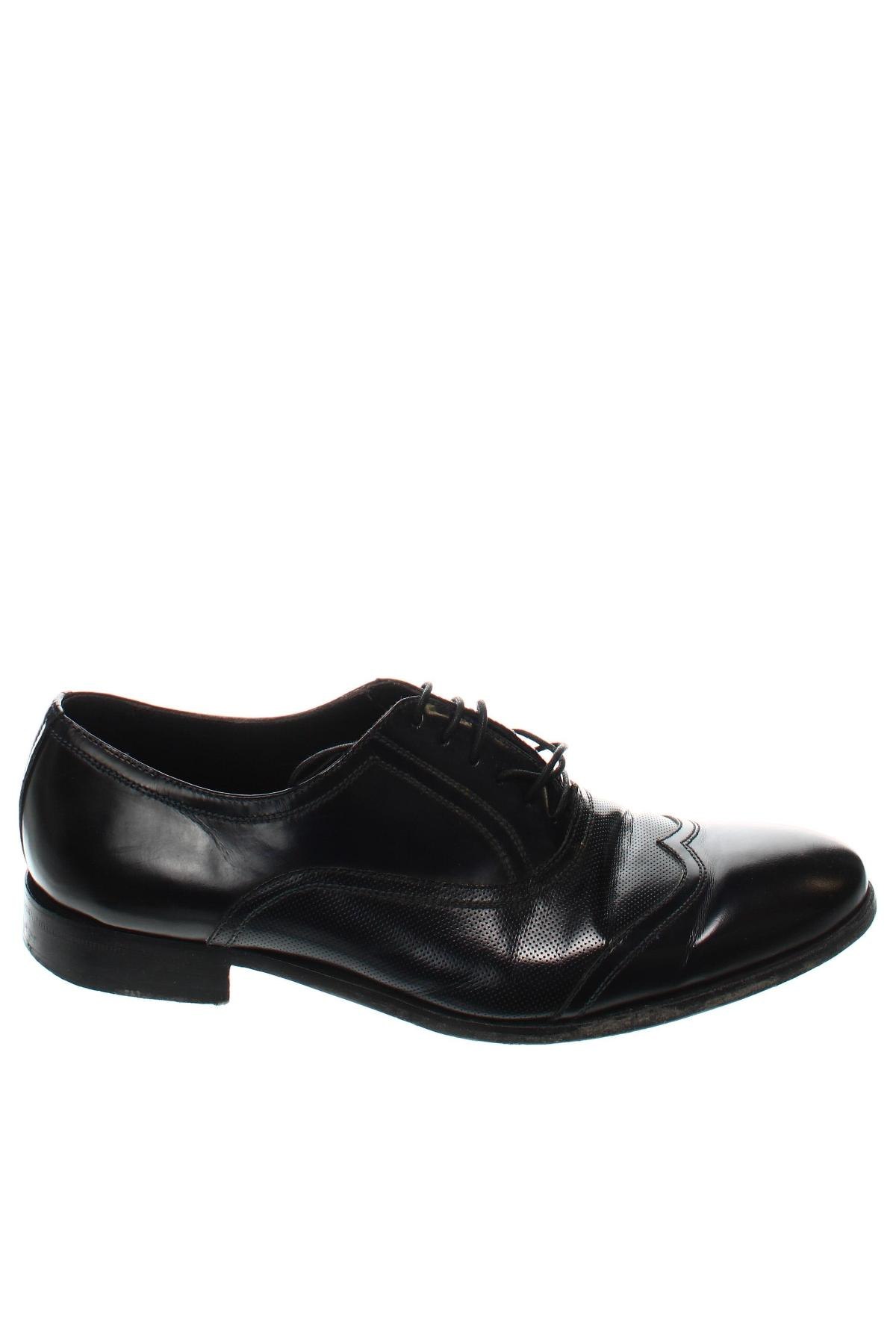 Ανδρικά παπούτσια Pollini, Μέγεθος 42, Χρώμα Μαύρο, Τιμή 91,69 €
