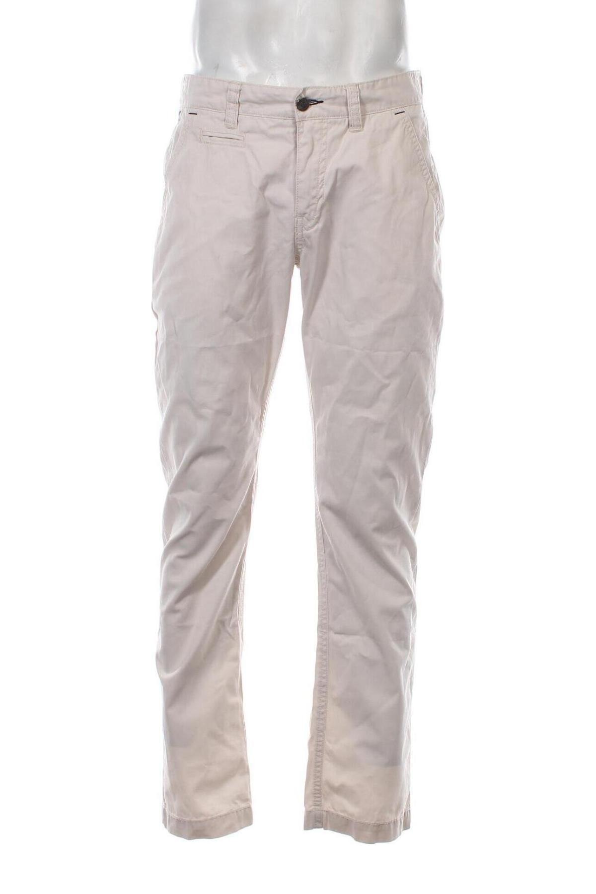 Ανδρικό παντελόνι, Μέγεθος L, Χρώμα Εκρού, Τιμή 20,10 €