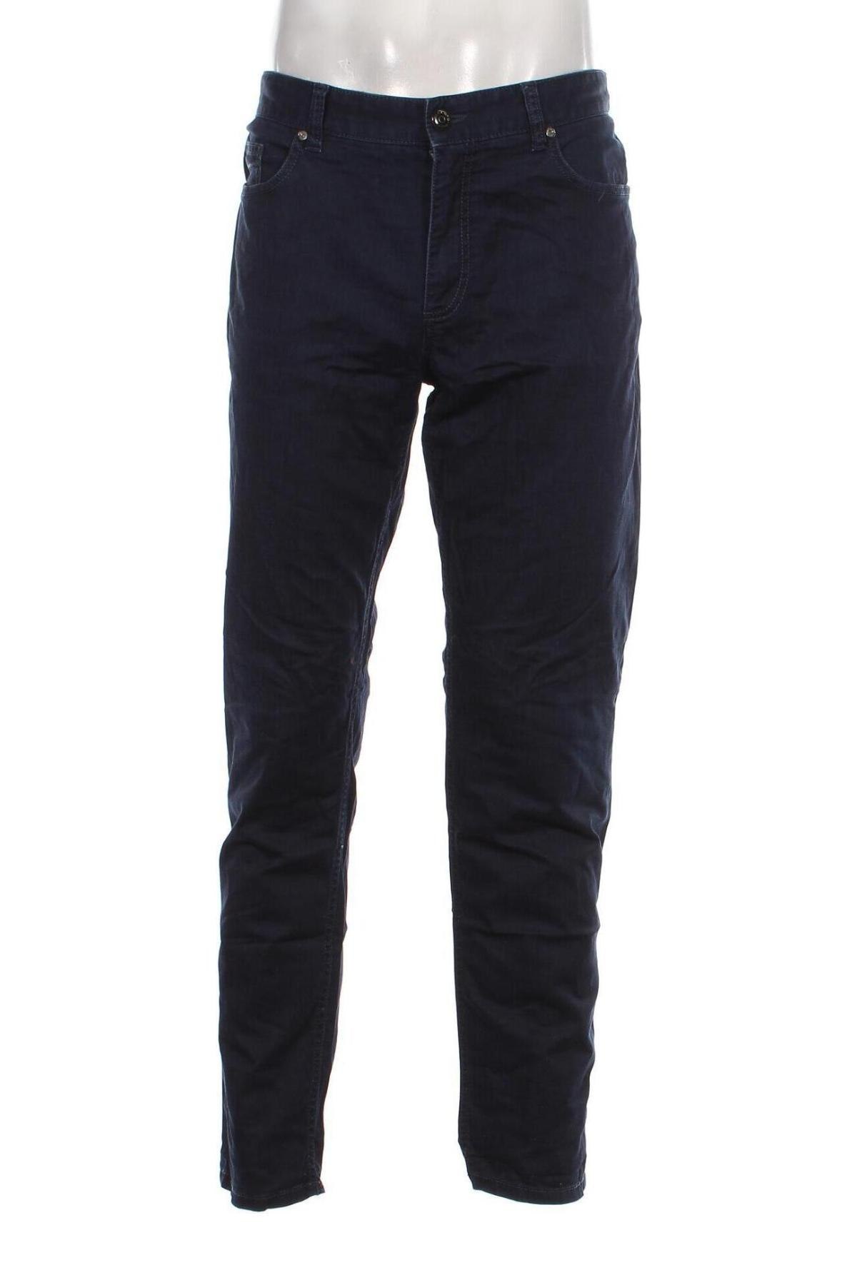 Pantaloni de bărbați Alberto, Mărime L, Culoare Albastru, Preț 91,78 Lei