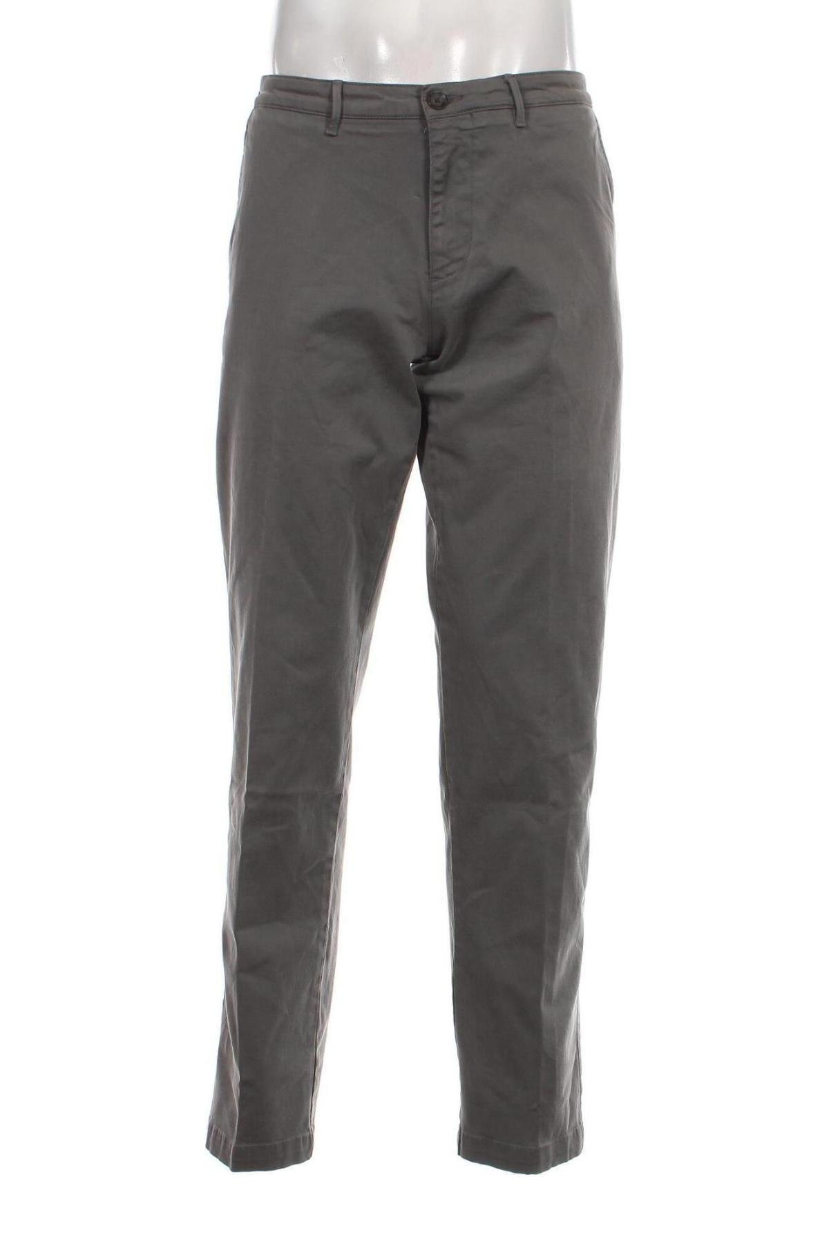 Мъжки панталон BOSS, Размер L, Цвят Сив, Цена 254,00 лв.