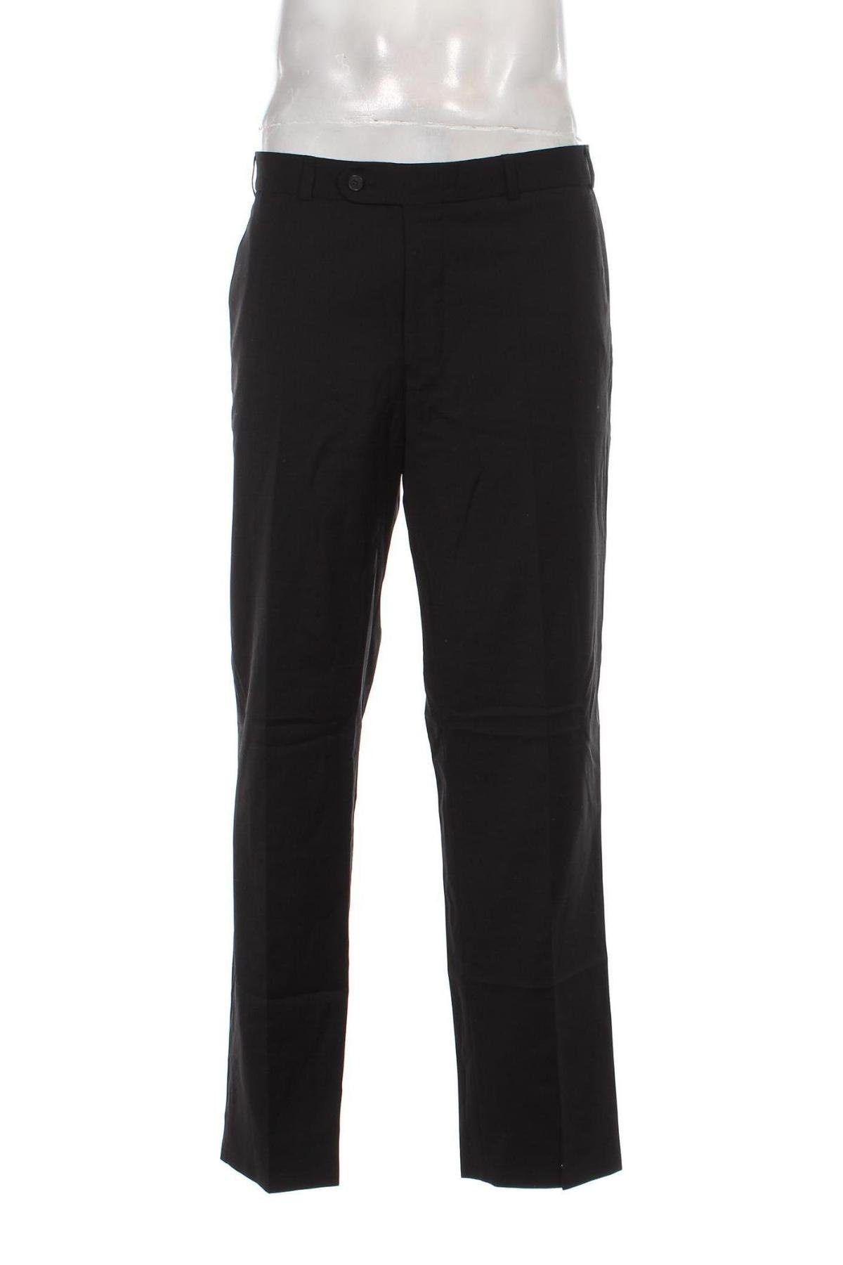Pantaloni de bărbați Bruhl, Mărime L, Culoare Negru, Preț 95,86 Lei