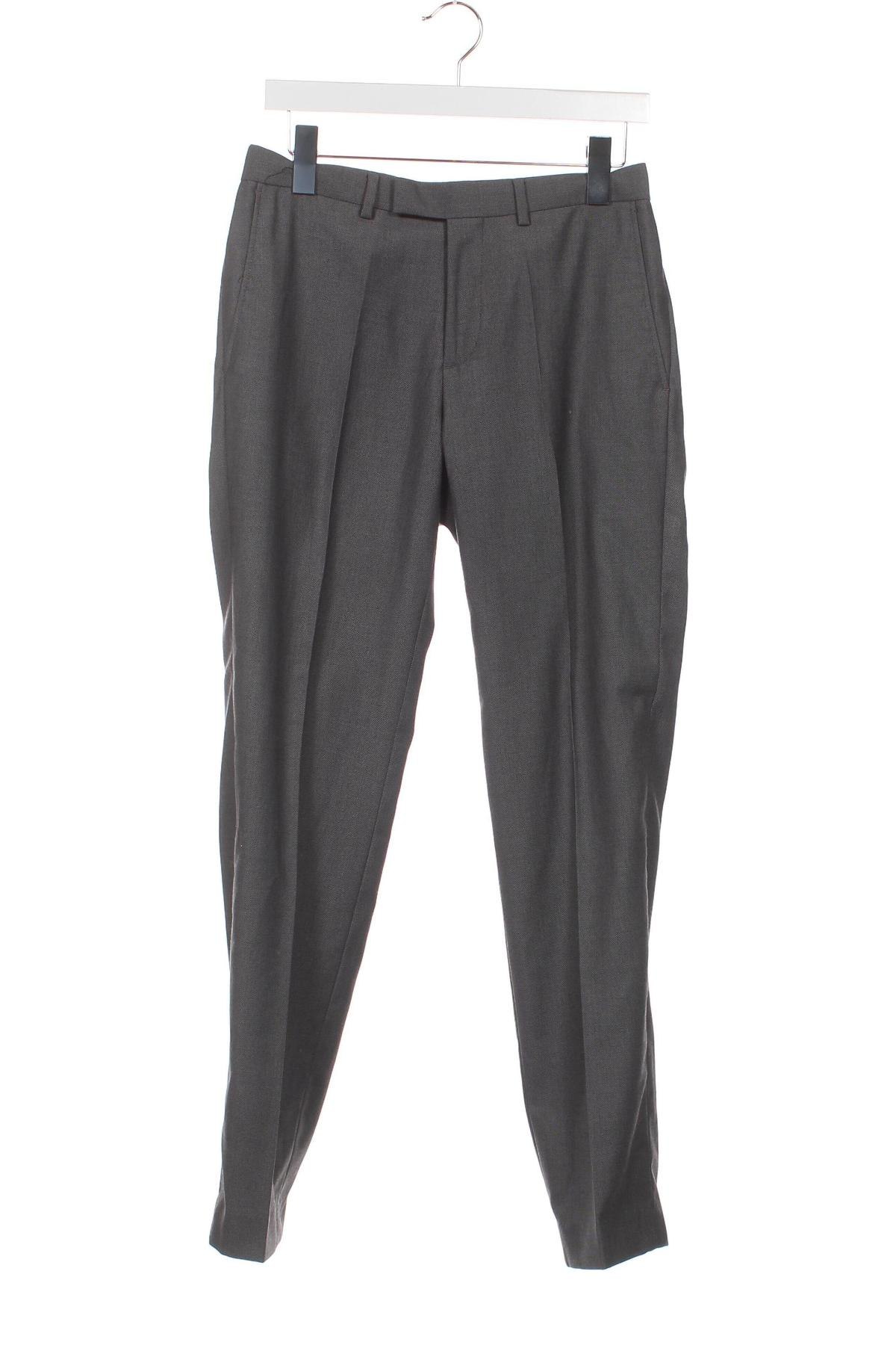 Мъжки панталон Burton of London, Размер S, Цвят Сив, Цена 22,14 лв.