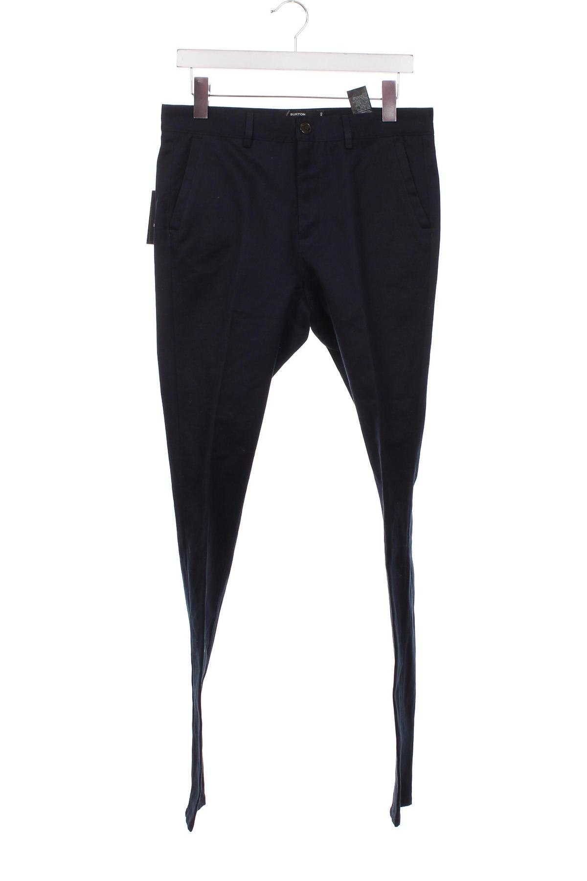 Ανδρικό παντελόνι Burton of London, Μέγεθος S, Χρώμα Μπλέ, Τιμή 56,37 €