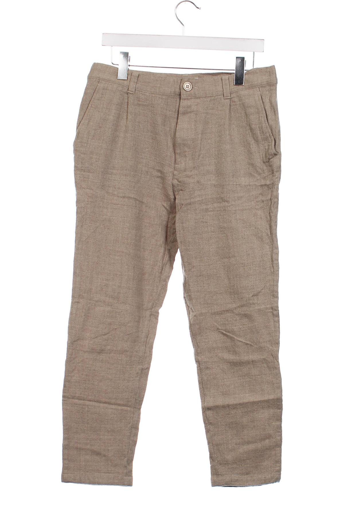 Мъжки панталон COS, Размер M, Цвят Бежов, Цена 62,00 лв.