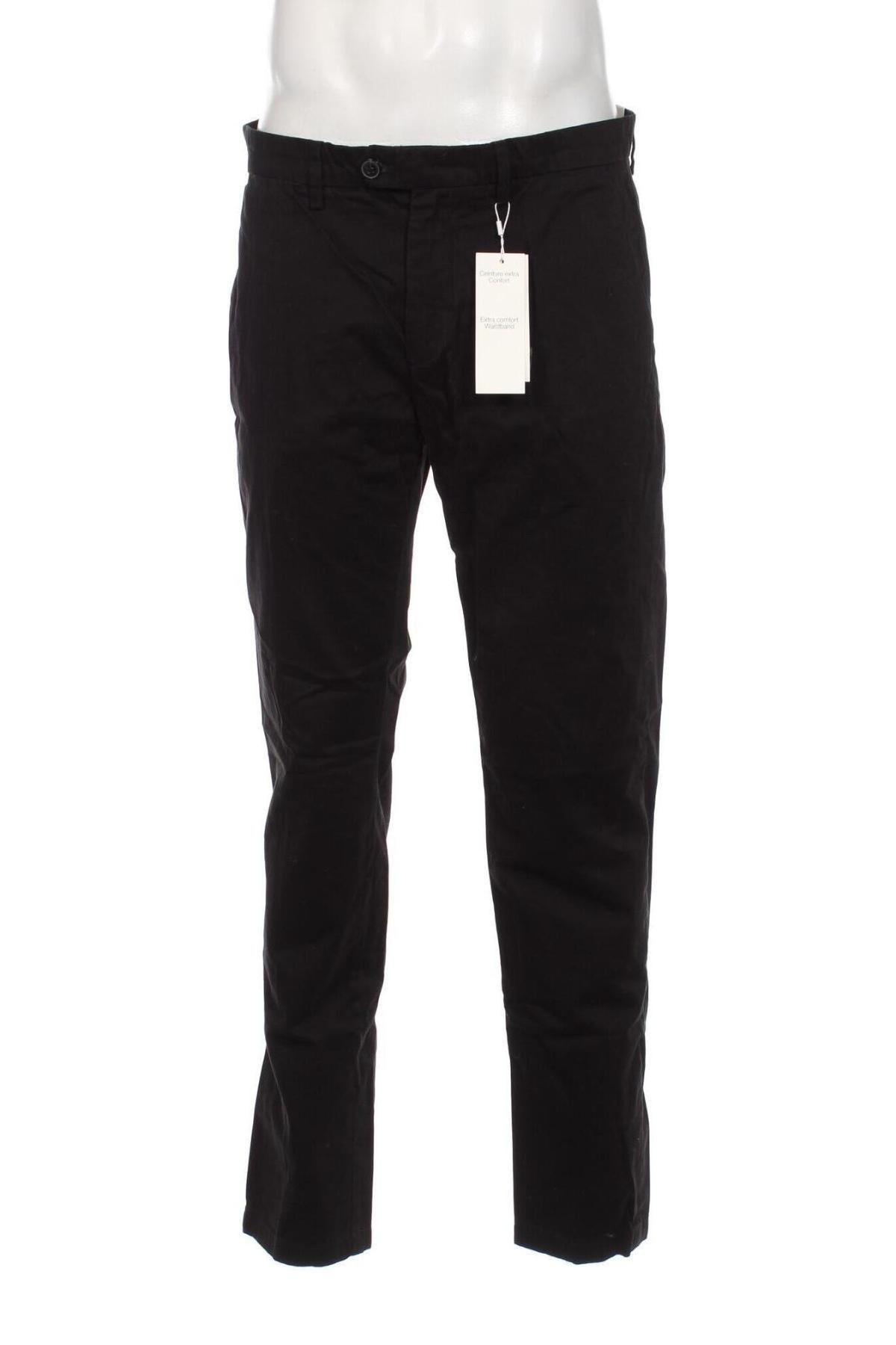 Ανδρικό παντελόνι Celio, Μέγεθος L, Χρώμα Μαύρο, Τιμή 23,71 €