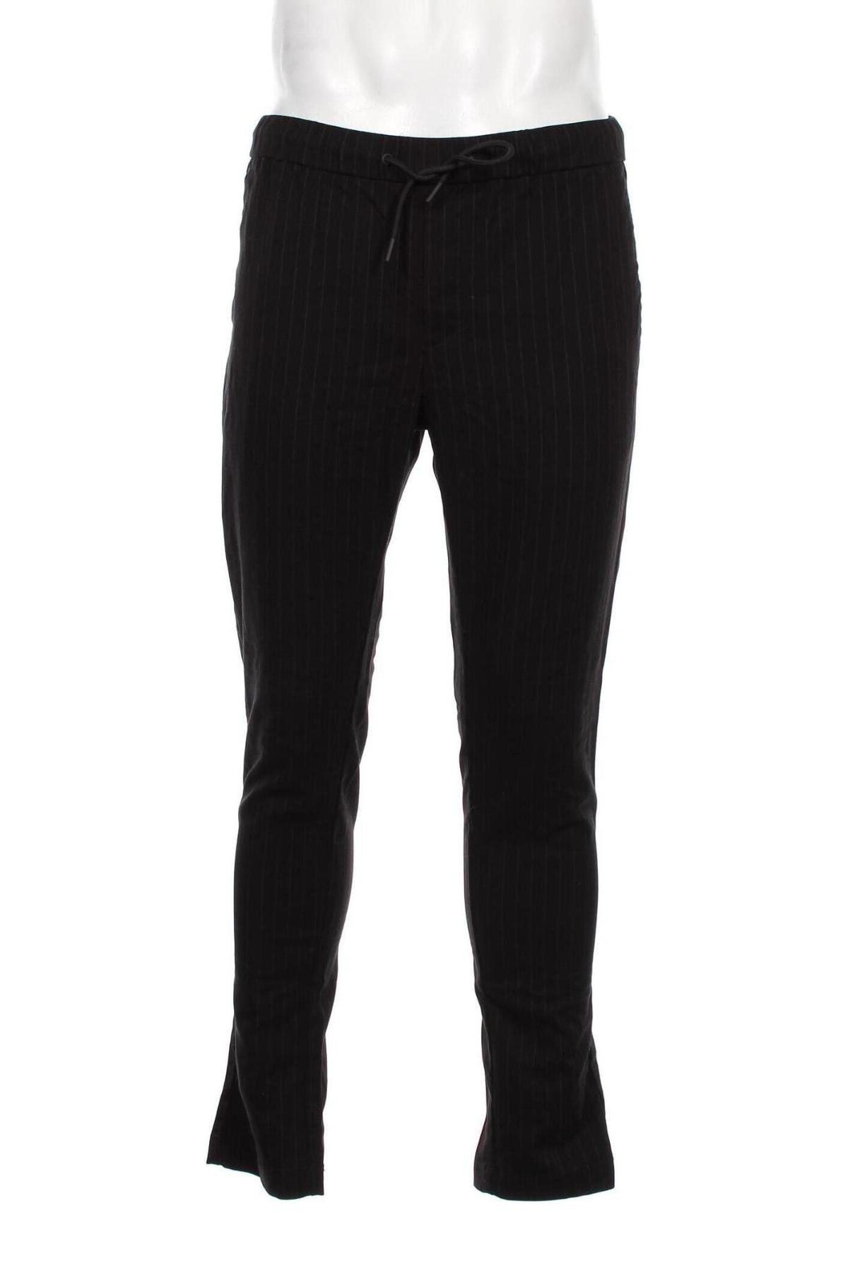 Pantaloni de bărbați District, Mărime L, Culoare Negru, Preț 31,48 Lei