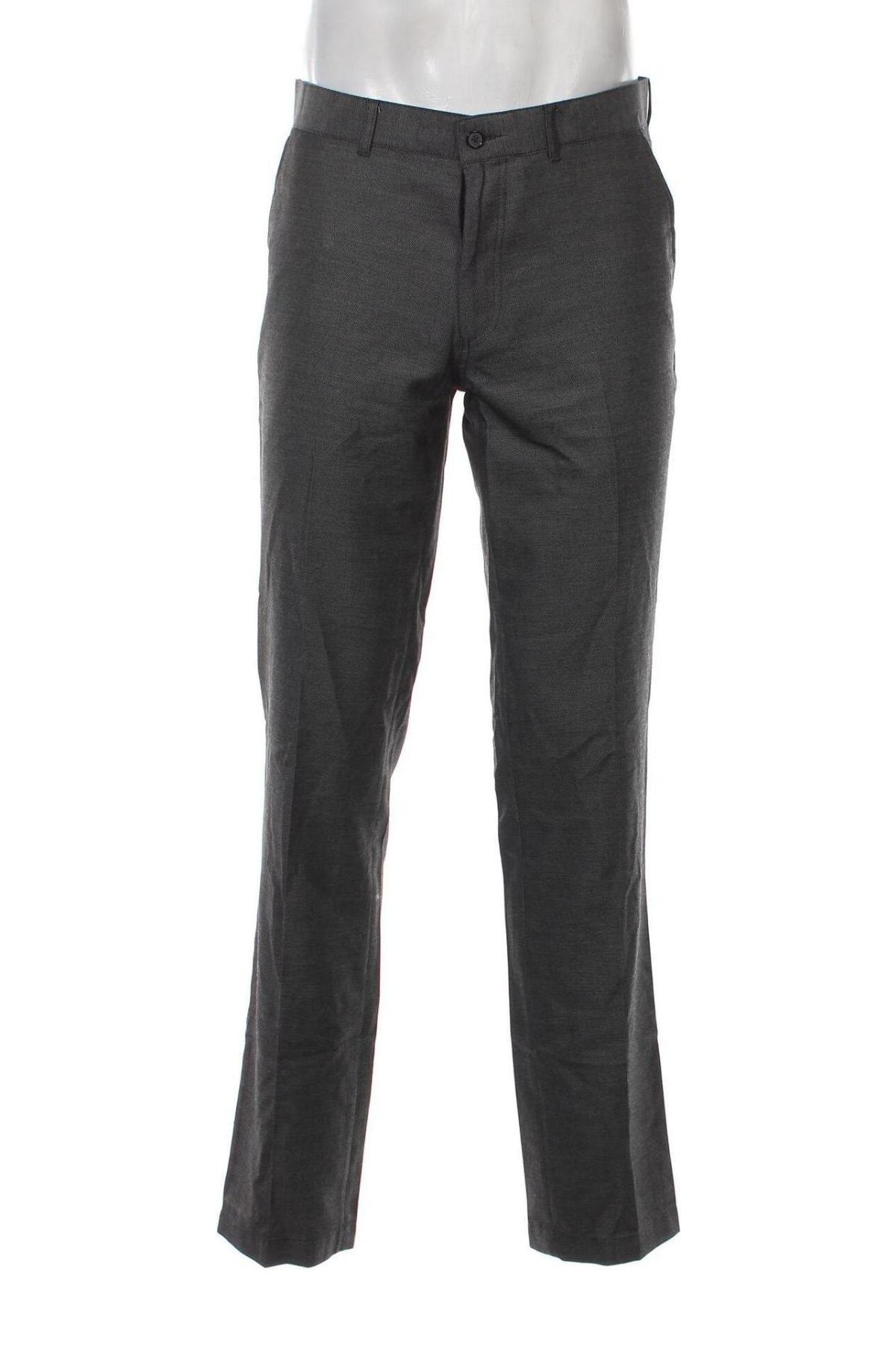 Мъжки панталон Dressmann, Размер L, Цвят Черен, Цена 7,38 лв.