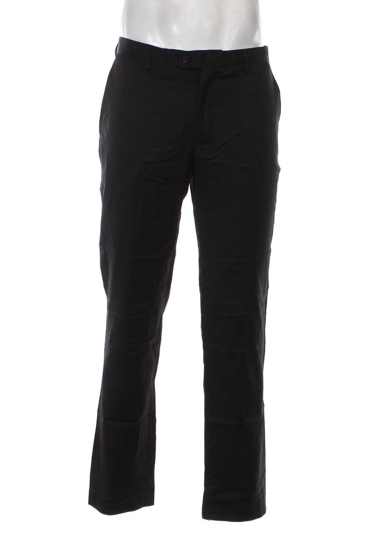 Ανδρικό παντελόνι Dressmann, Μέγεθος L, Χρώμα Μαύρο, Τιμή 6,09 €