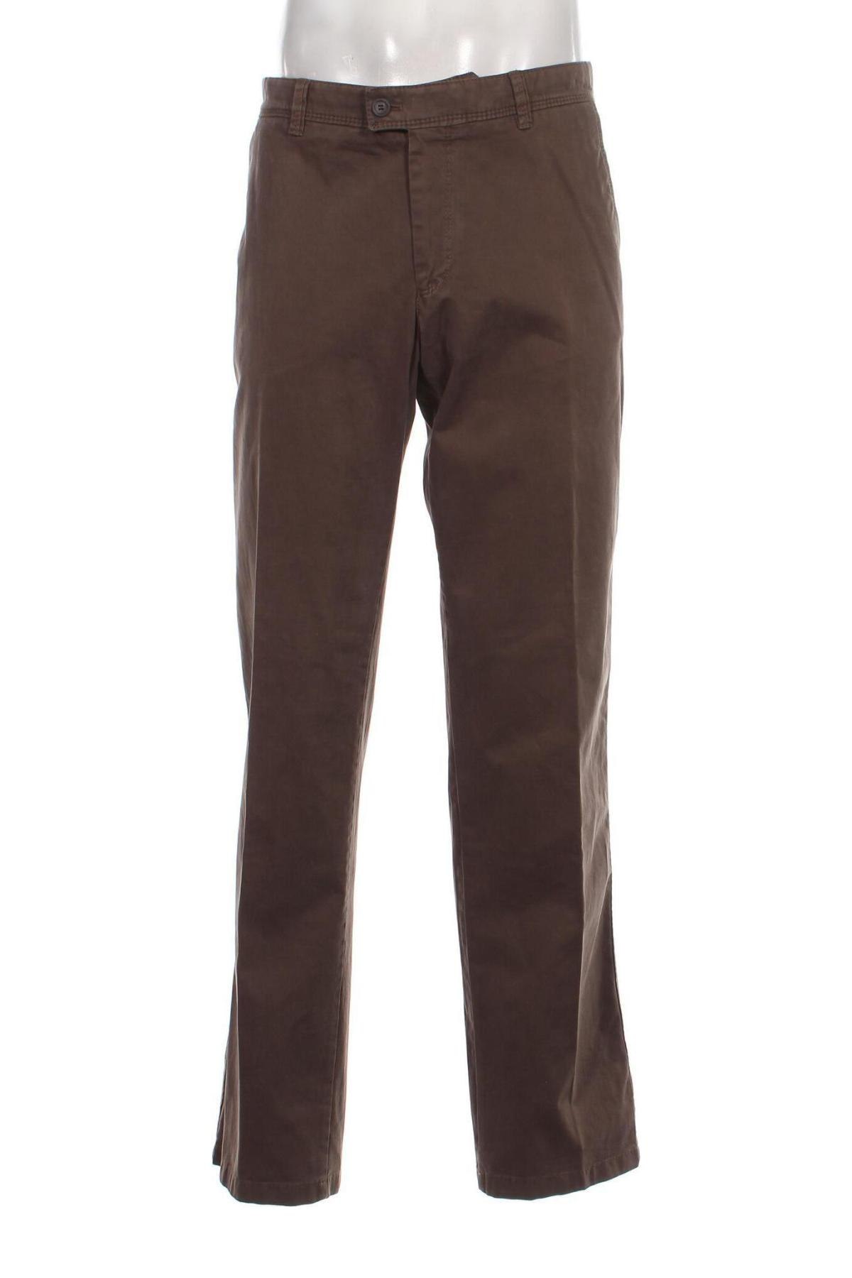 Мъжки панталон Eurex by Brax, Размер XL, Цвят Зелен, Цена 54,60 лв.