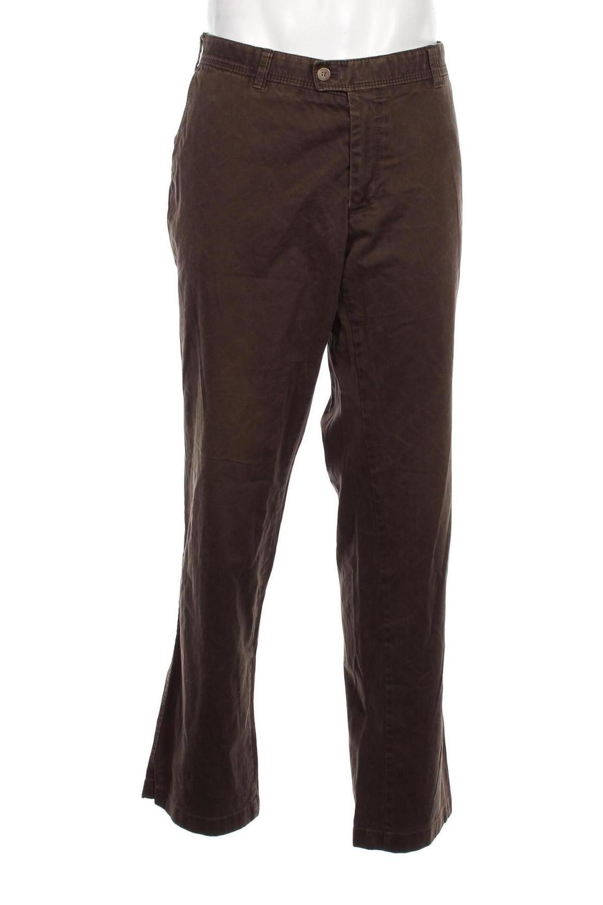Pantaloni de bărbați Eurex by Brax, Mărime XXL, Culoare Maro, Preț 159,59 Lei