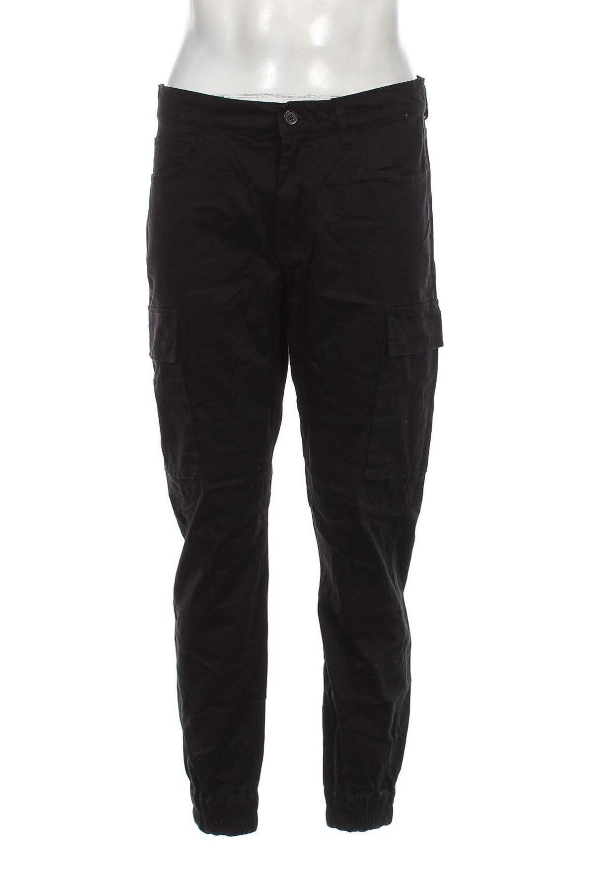 Мъжки панталон Forever 21, Размер M, Цвят Черен, Цена 9,43 лв.