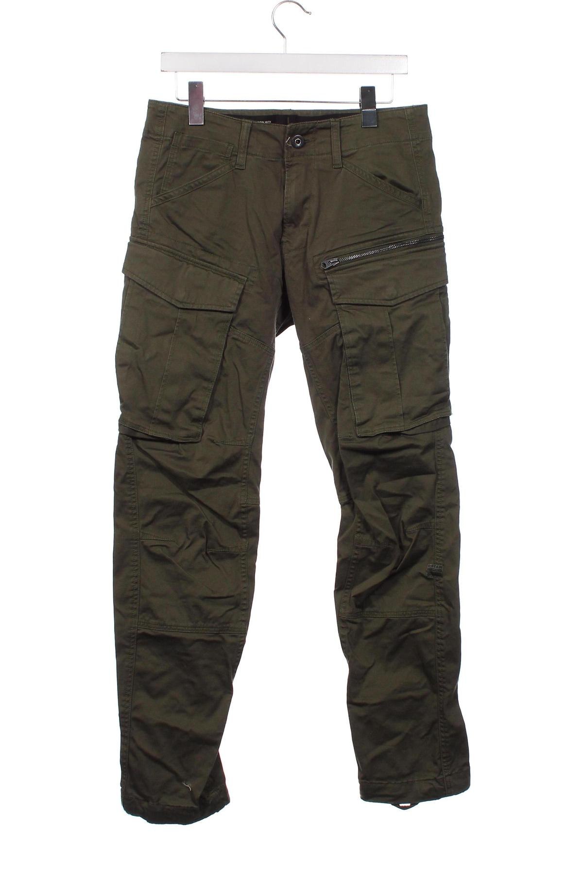 Pantaloni de bărbați G-Star Raw, Mărime S, Culoare Verde, Preț 625,00 Lei