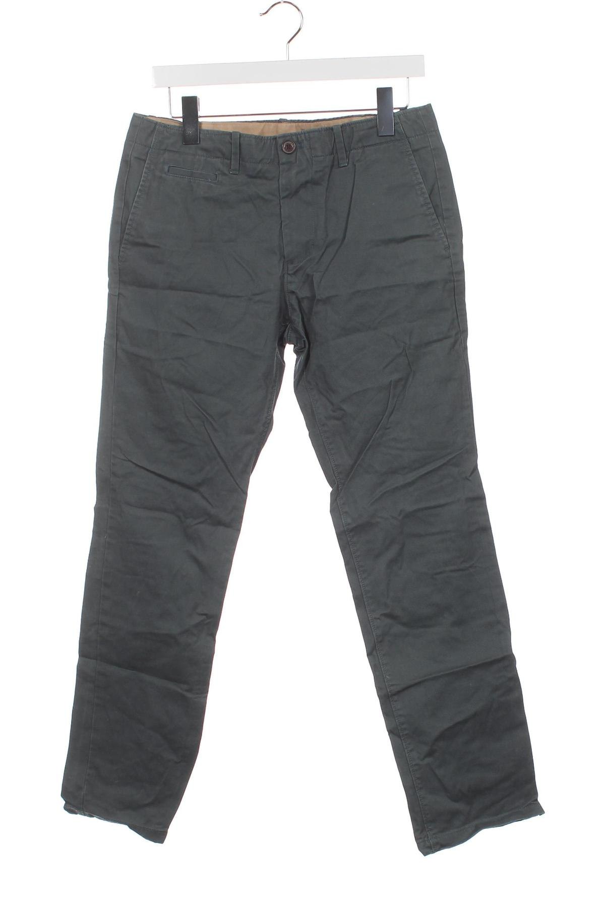 Мъжки панталон Gap, Размер S, Цвят Зелен, Цена 34,00 лв.