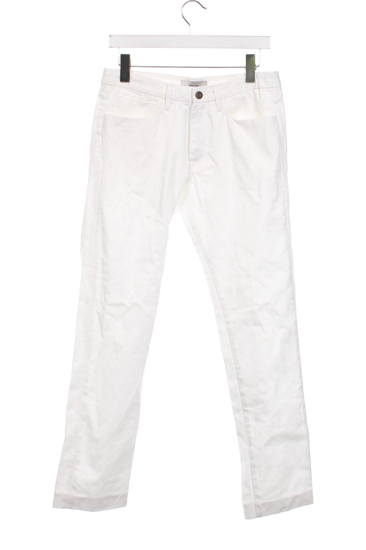 Ανδρικό παντελόνι, Μέγεθος M, Χρώμα Λευκό, Τιμή 14,83 €