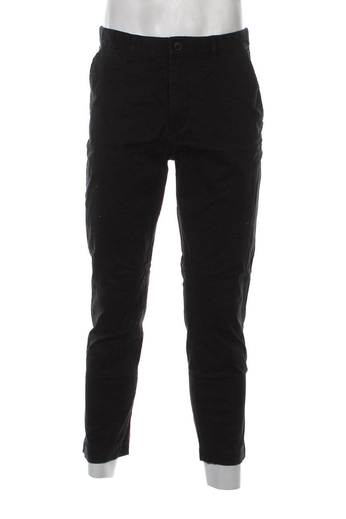 Мъжки панталон H&M, Размер M, Цвят Черен, Цена 29,00 лв.