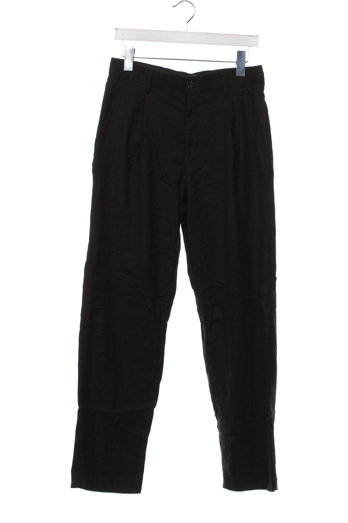 Pánské kalhoty  H&M, Velikost S, Barva Černá, Cena  69,00 Kč