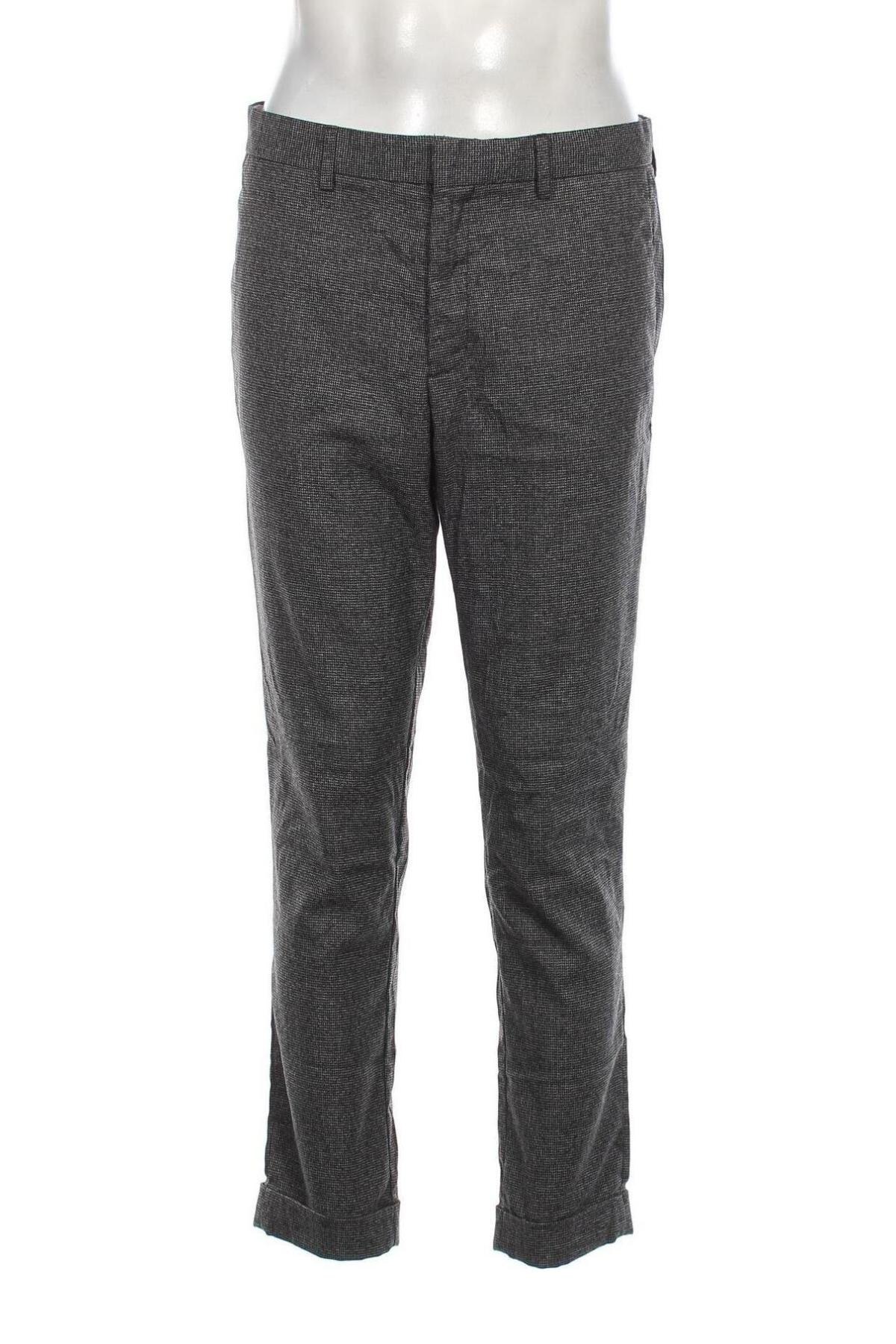 Мъжки панталон H&M, Размер L, Цвят Сив, Цена 9,28 лв.