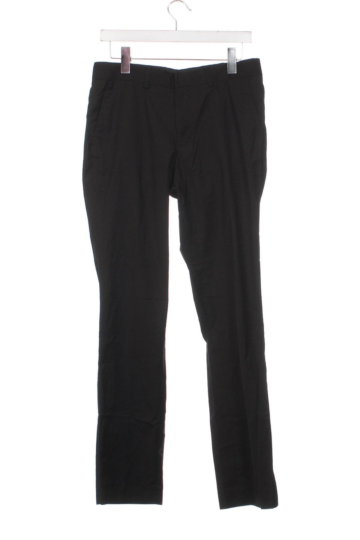 Мъжки панталон H&M, Размер M, Цвят Черен, Цена 9,57 лв.