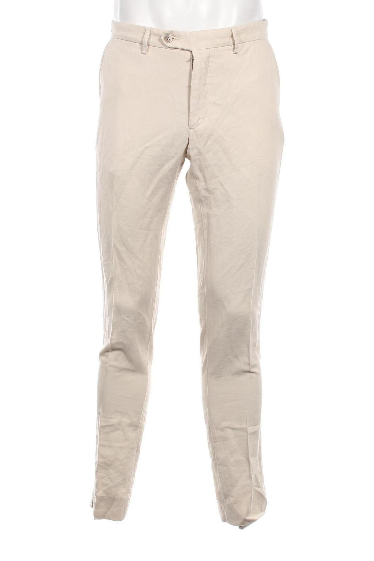Ανδρικό παντελόνι Hackett, Μέγεθος M, Χρώμα Εκρού, Τιμή 47,32 €